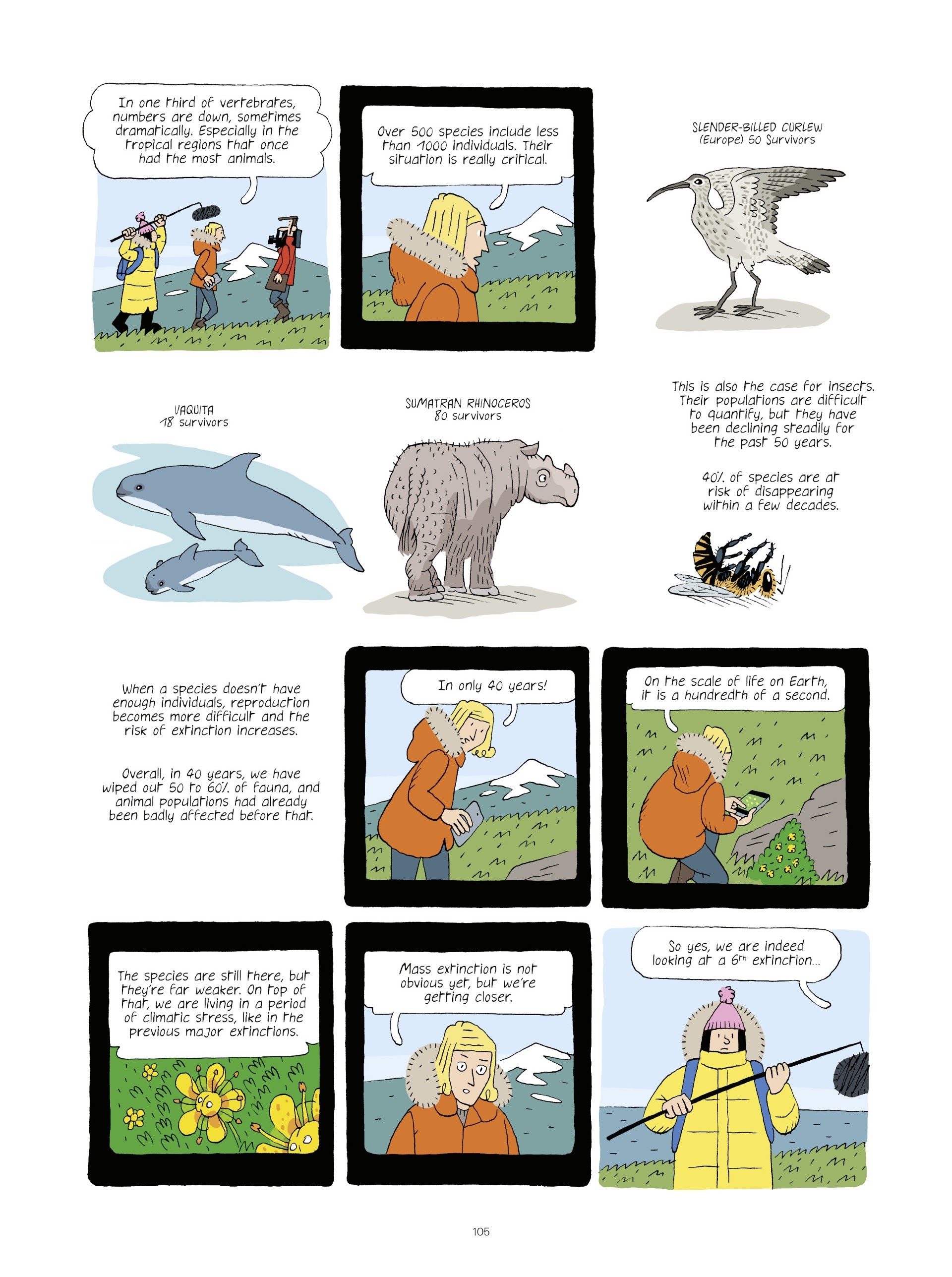 Read online Extinctions: Twilight of the Species comic -  Issue # TPB - 104