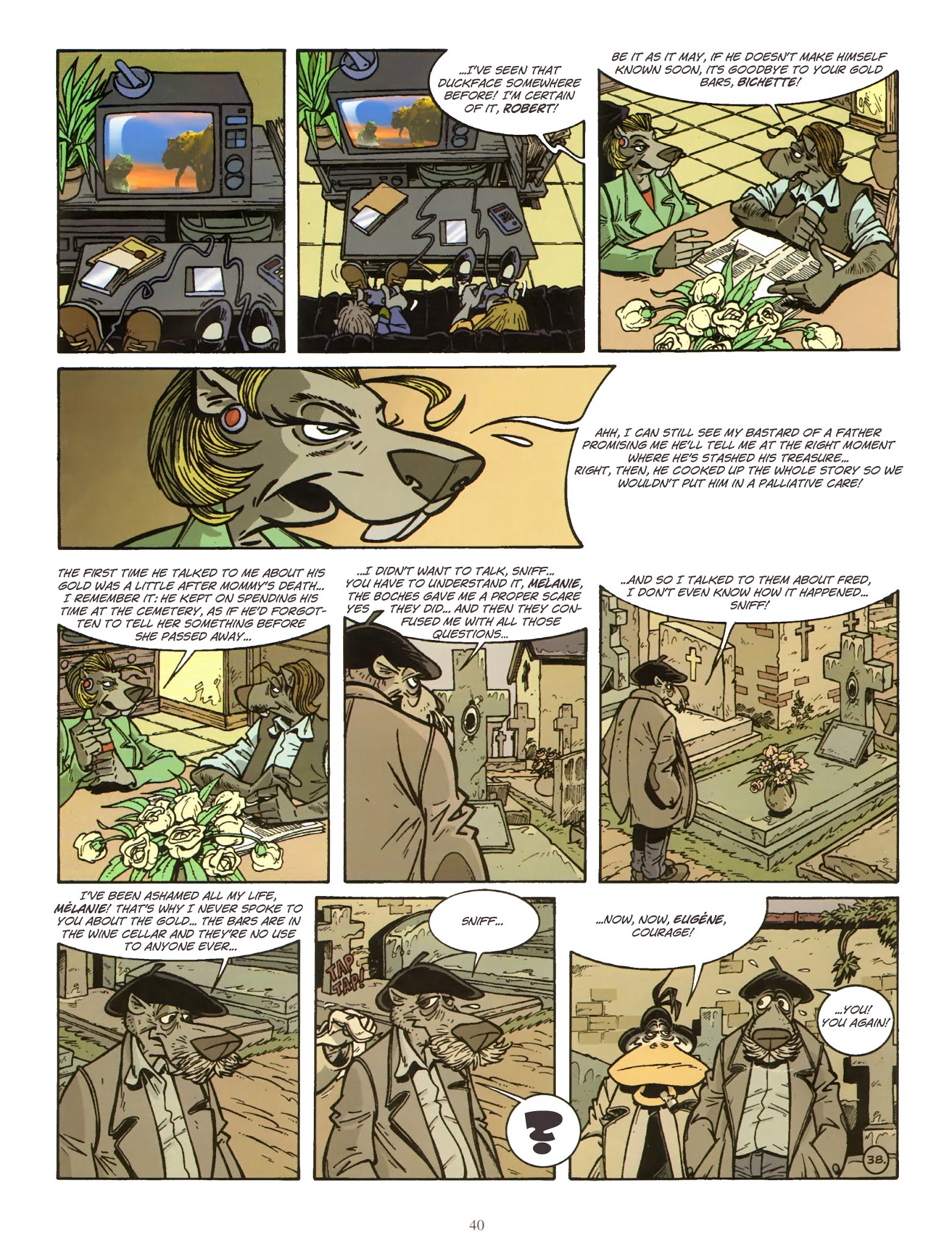 Read online Une enquête de l'inspecteur Canardo comic -  Issue #11 - 41