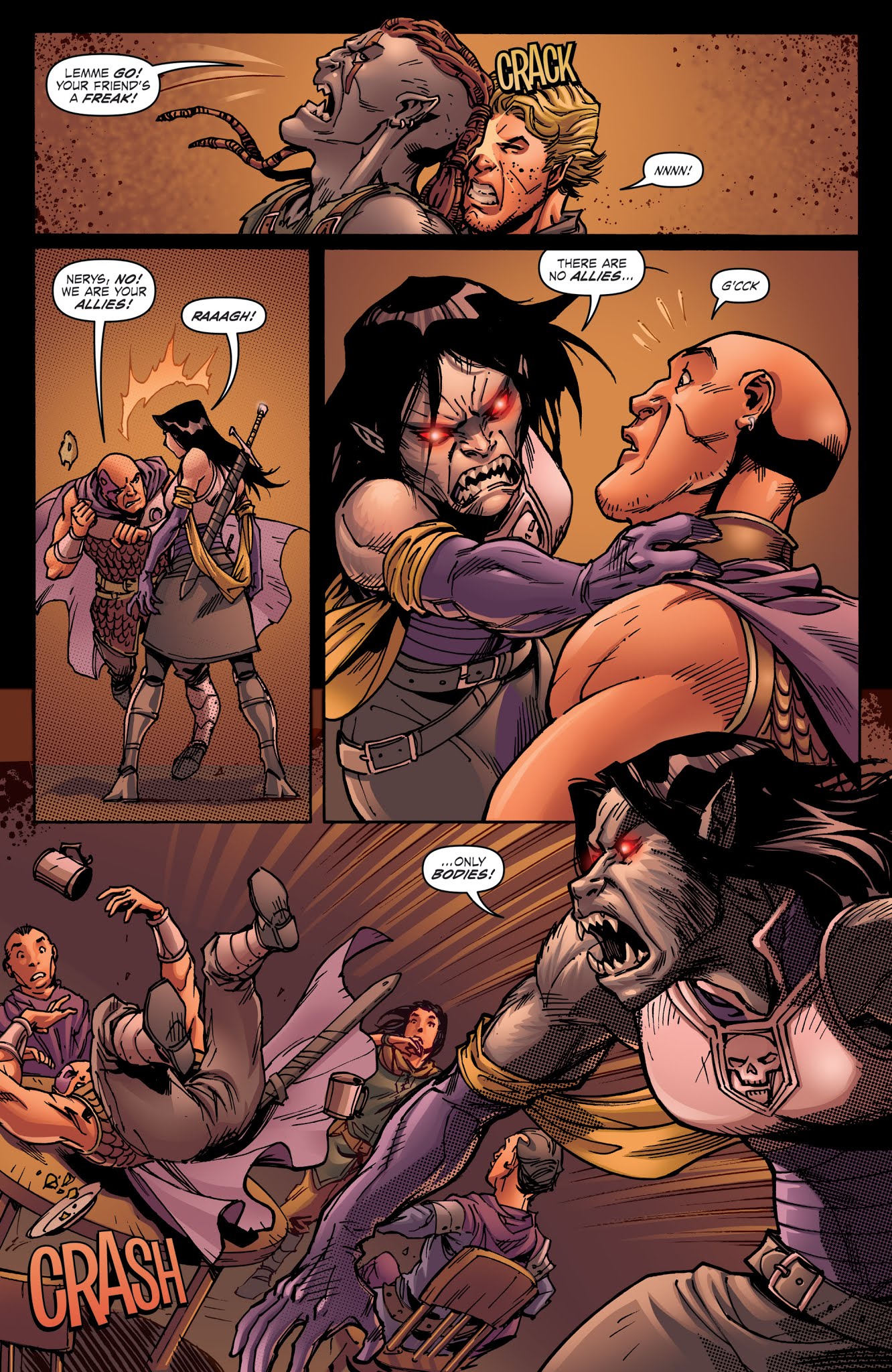 Read online Dungeons & Dragons: Evil At Baldur's Gate comic -  Issue #4 - 10