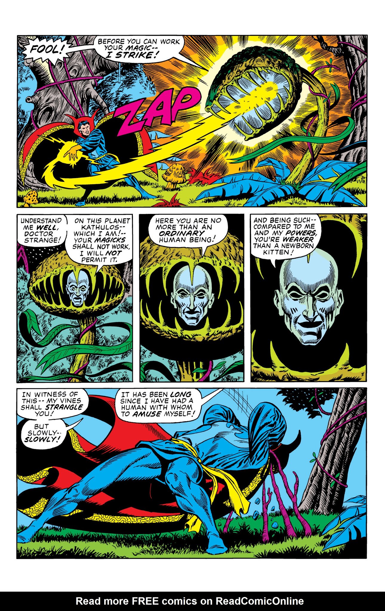 Read online Marvel Masterworks: Doctor Strange comic -  Issue # TPB 4 (Part 3) - 62