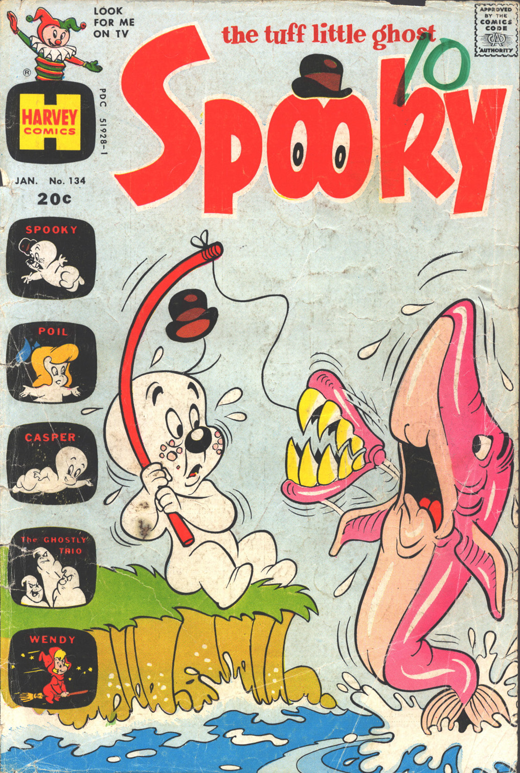 Read online Spooky comic -  Issue #134 - 1