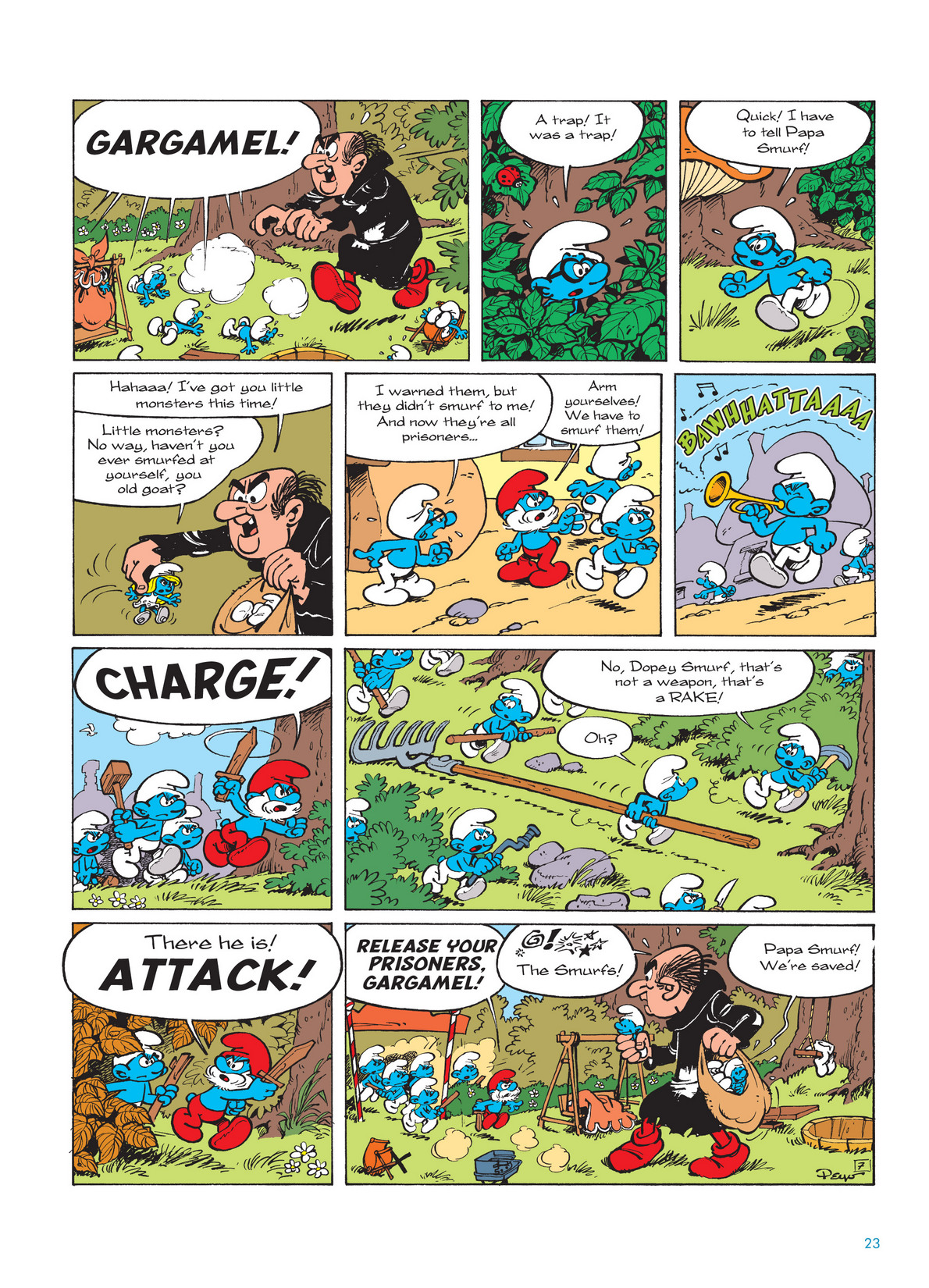 Read online The Smurfs comic -  Issue #10 - 24