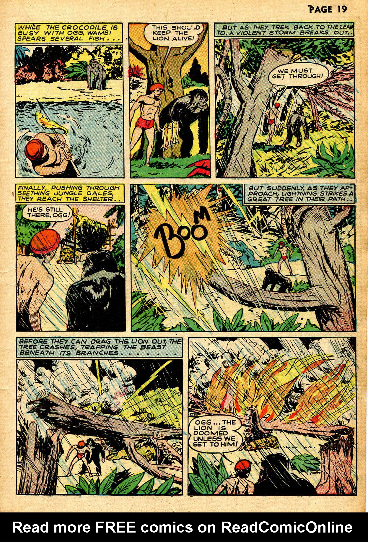 Read online Wambi Jungle Boy comic -  Issue #1 - 22
