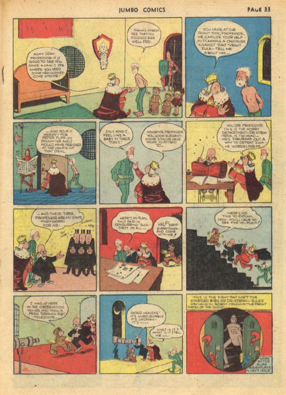 Read online Jumbo Comics comic -  Issue #24 - 35