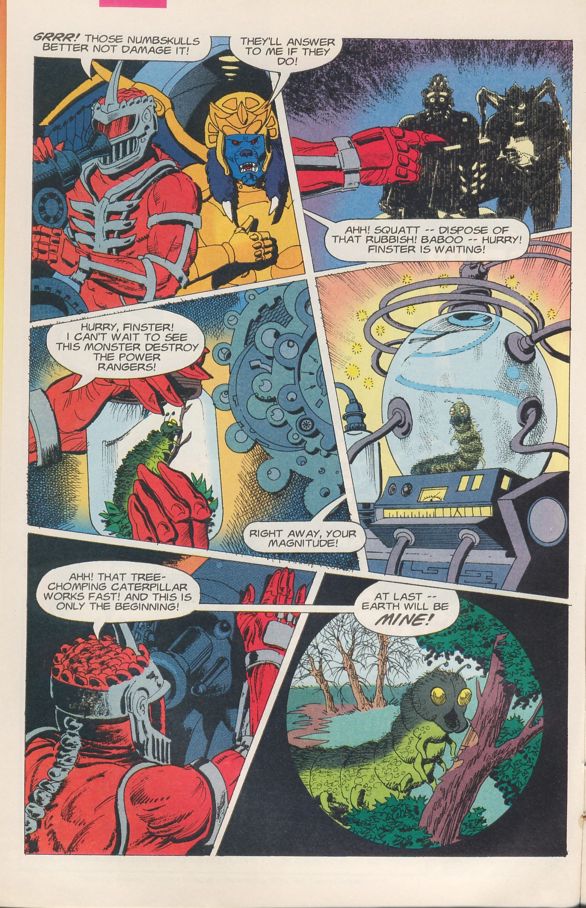 Read online Saban's Mighty Morphin Power Rangers (1994) comic -  Issue #1 - 12