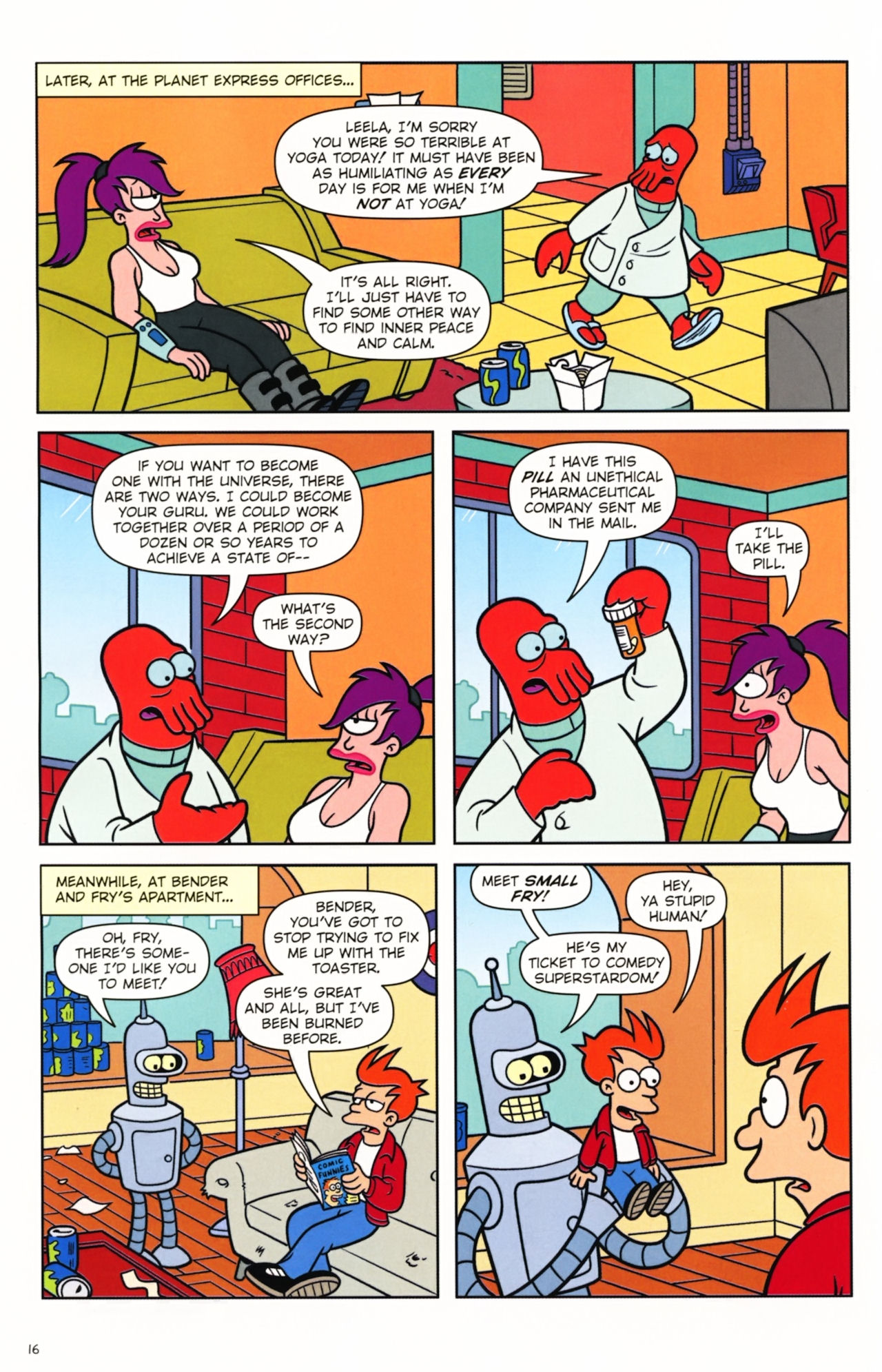 Read online Futurama Comics comic -  Issue #49 - 13