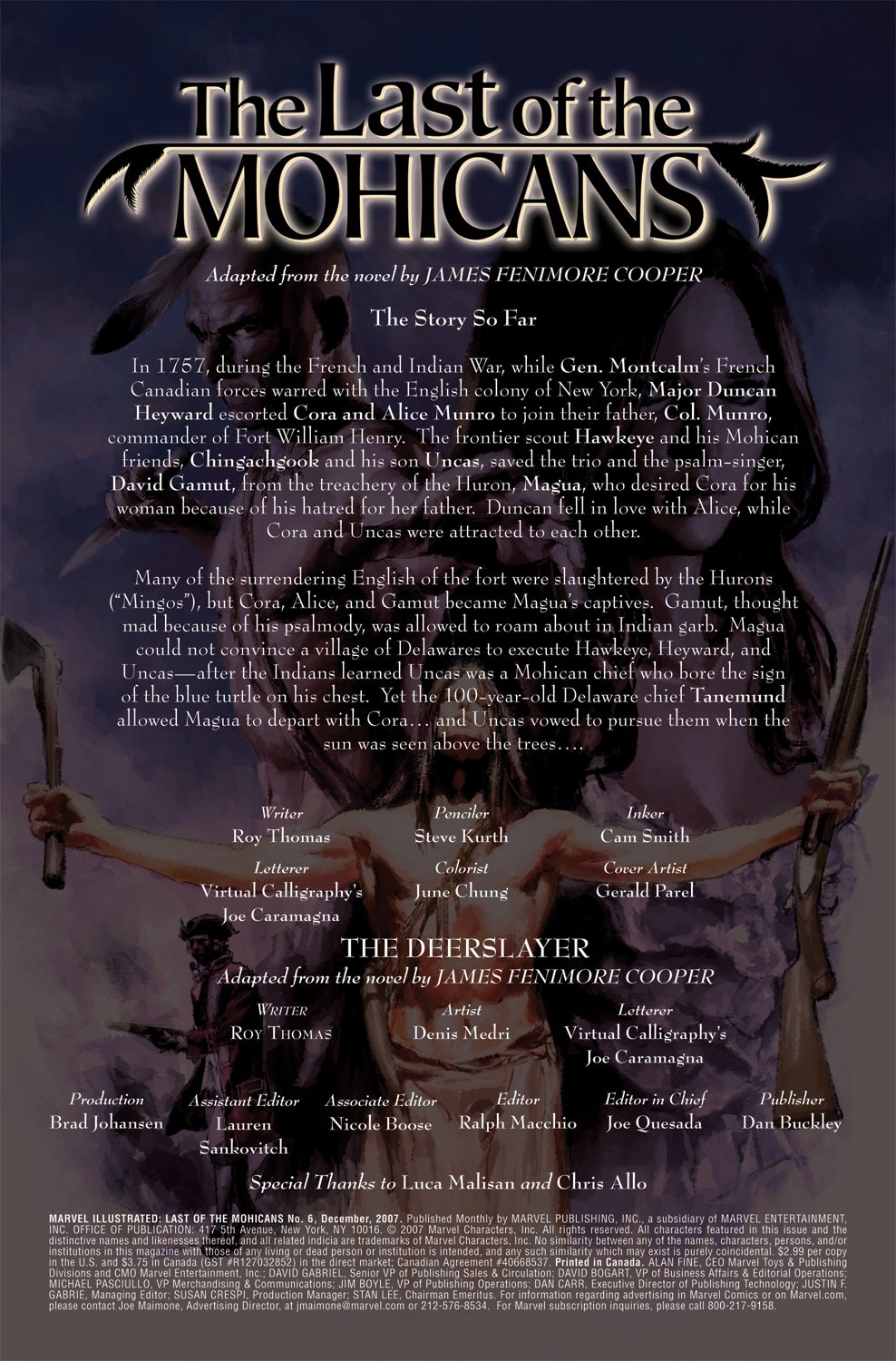 Read online The Last of the Mohicans comic -  Issue #6 - 2