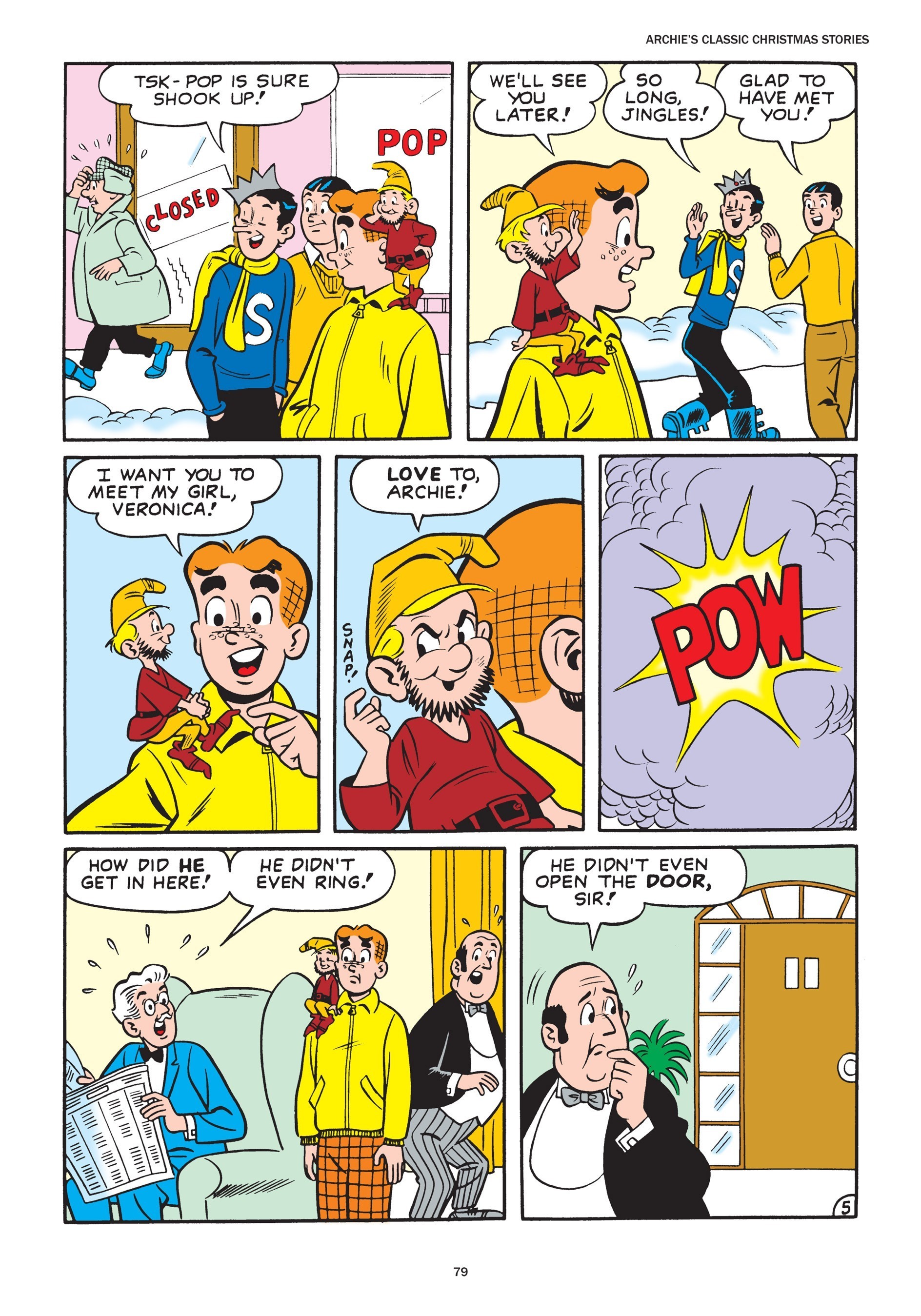 Read online Archie's Classic Christmas Stories comic -  Issue # TPB - 80