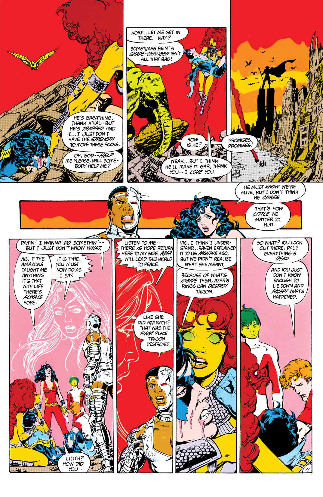 Read online The New Teen Titans (1984) comic -  Issue #5 - 12