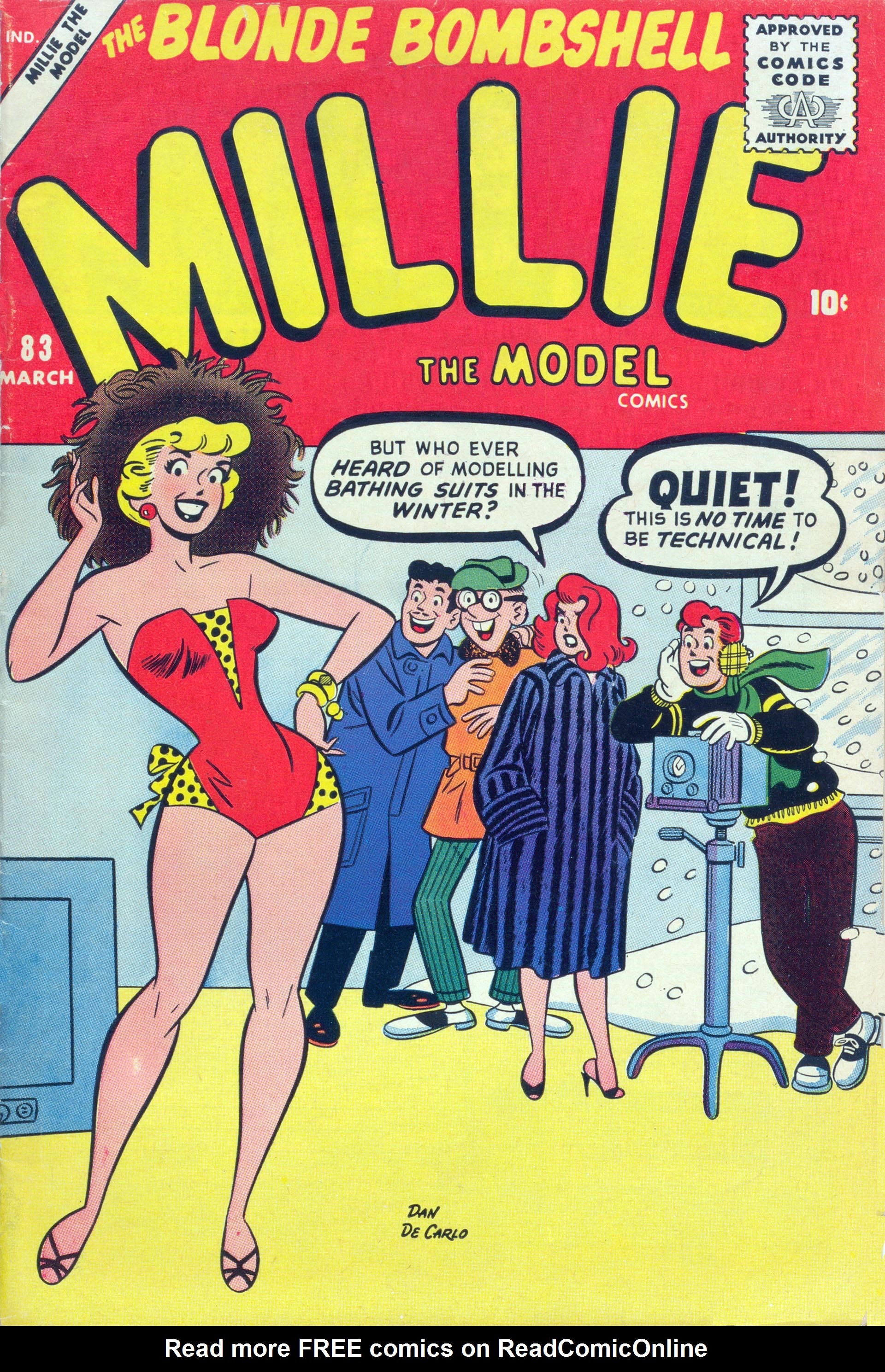 Read online Millie the Model comic -  Issue #83 - 1