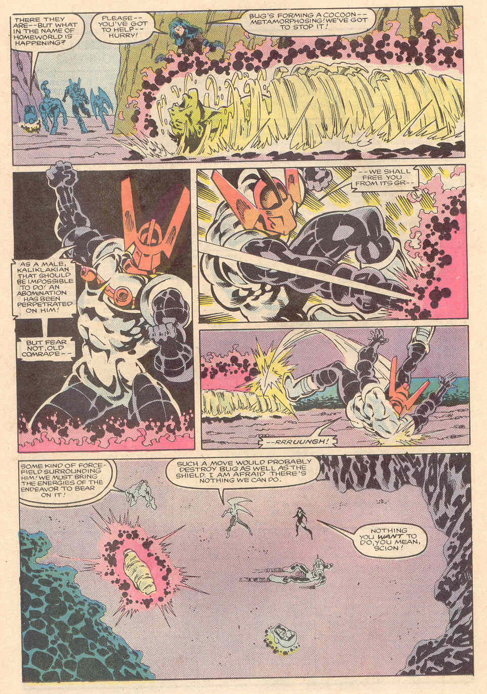 Read online Micronauts: The New Voyages comic -  Issue #14 - 19