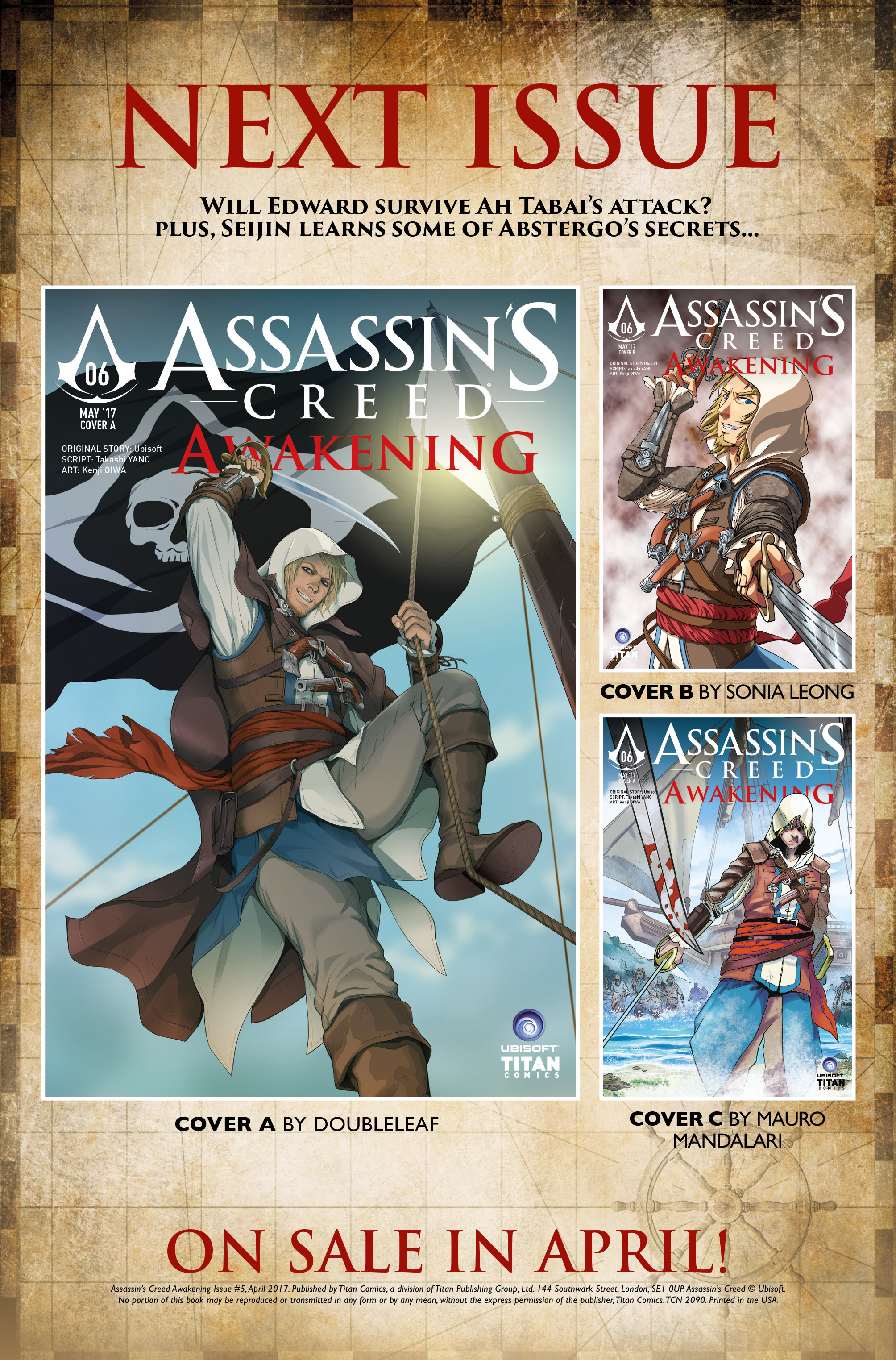 Read online Assassin's Creed: Awakening comic -  Issue #5 - 36
