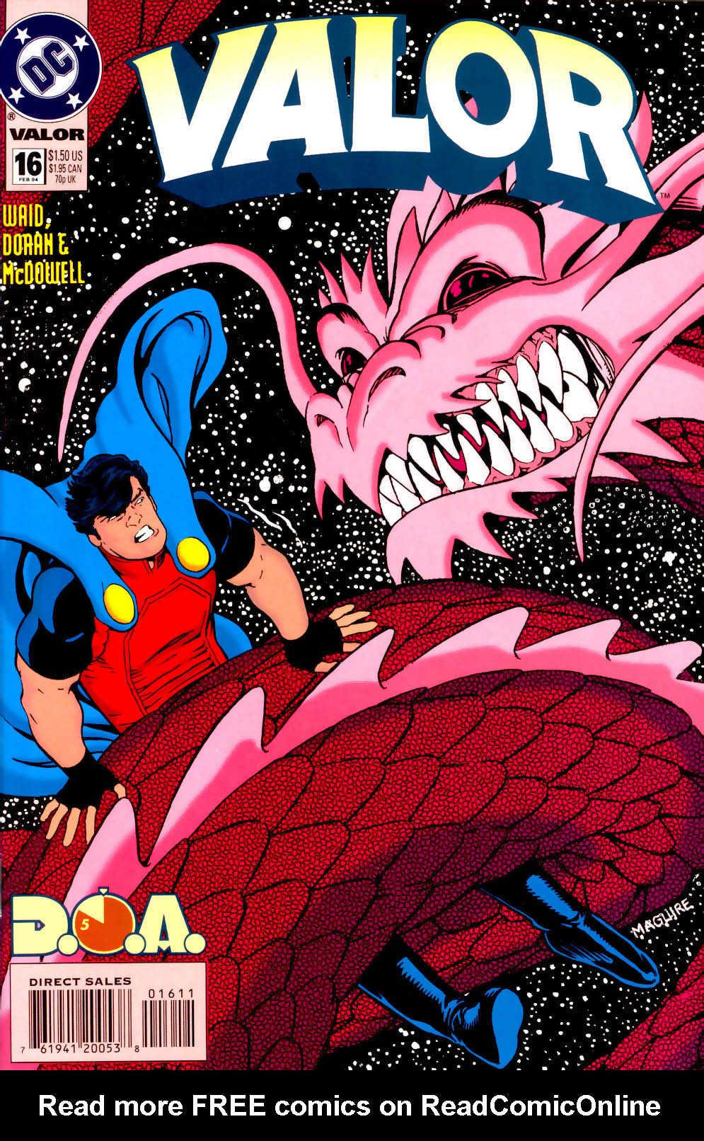Read online Valor (1992) comic -  Issue #16 - 1