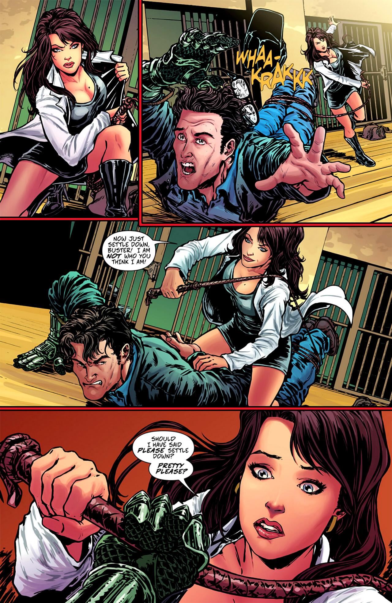 Read online Danger Girl and the Army of Darkness comic -  Issue #3 - 18