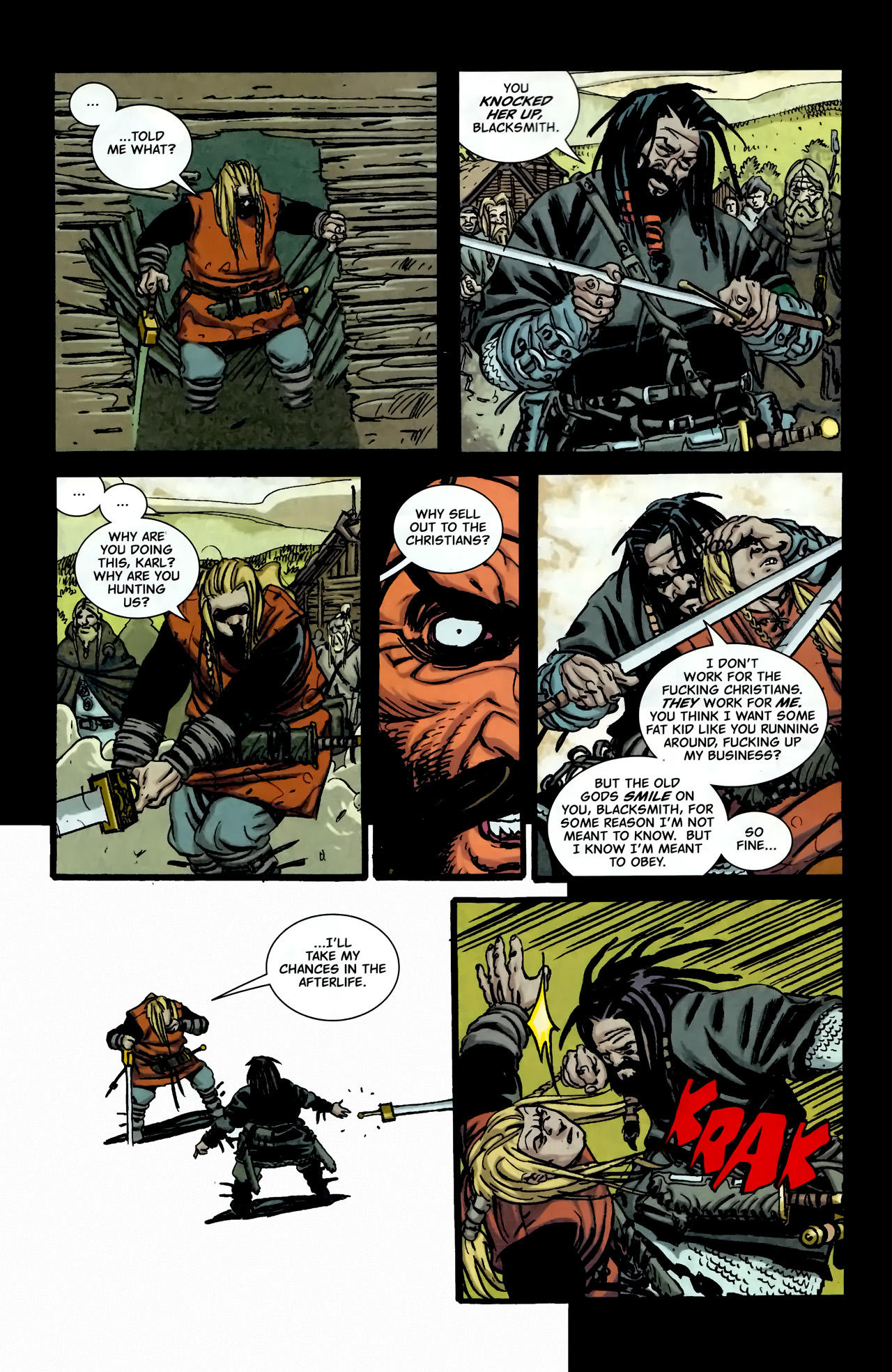 Read online Northlanders comic -  Issue #34 - 16