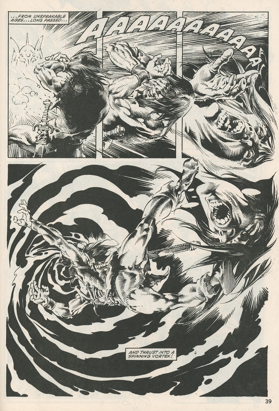 The Savage Sword Of Conan issue 114 - Page 39