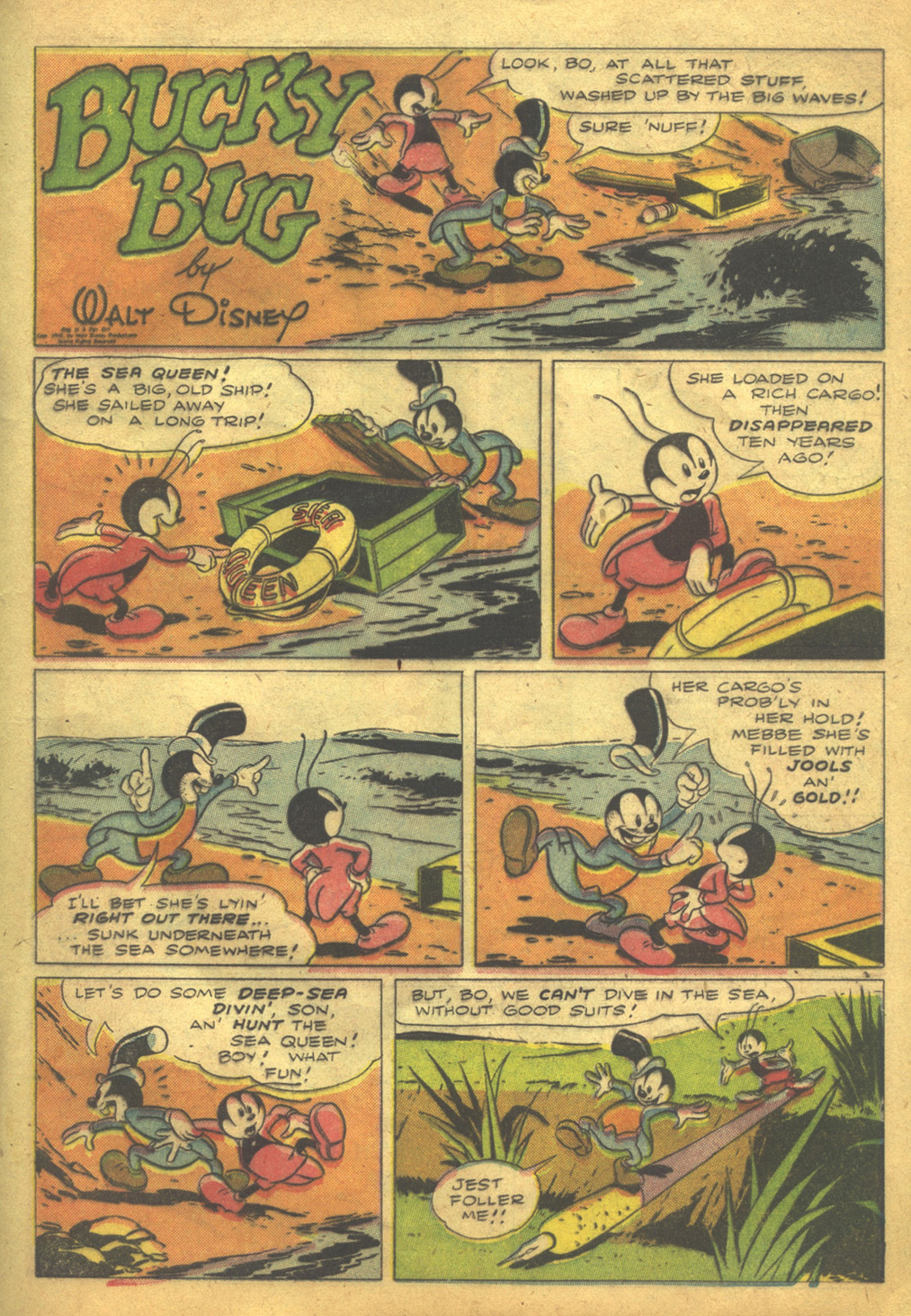 Read online Walt Disney's Comics and Stories comic -  Issue #62 - 13