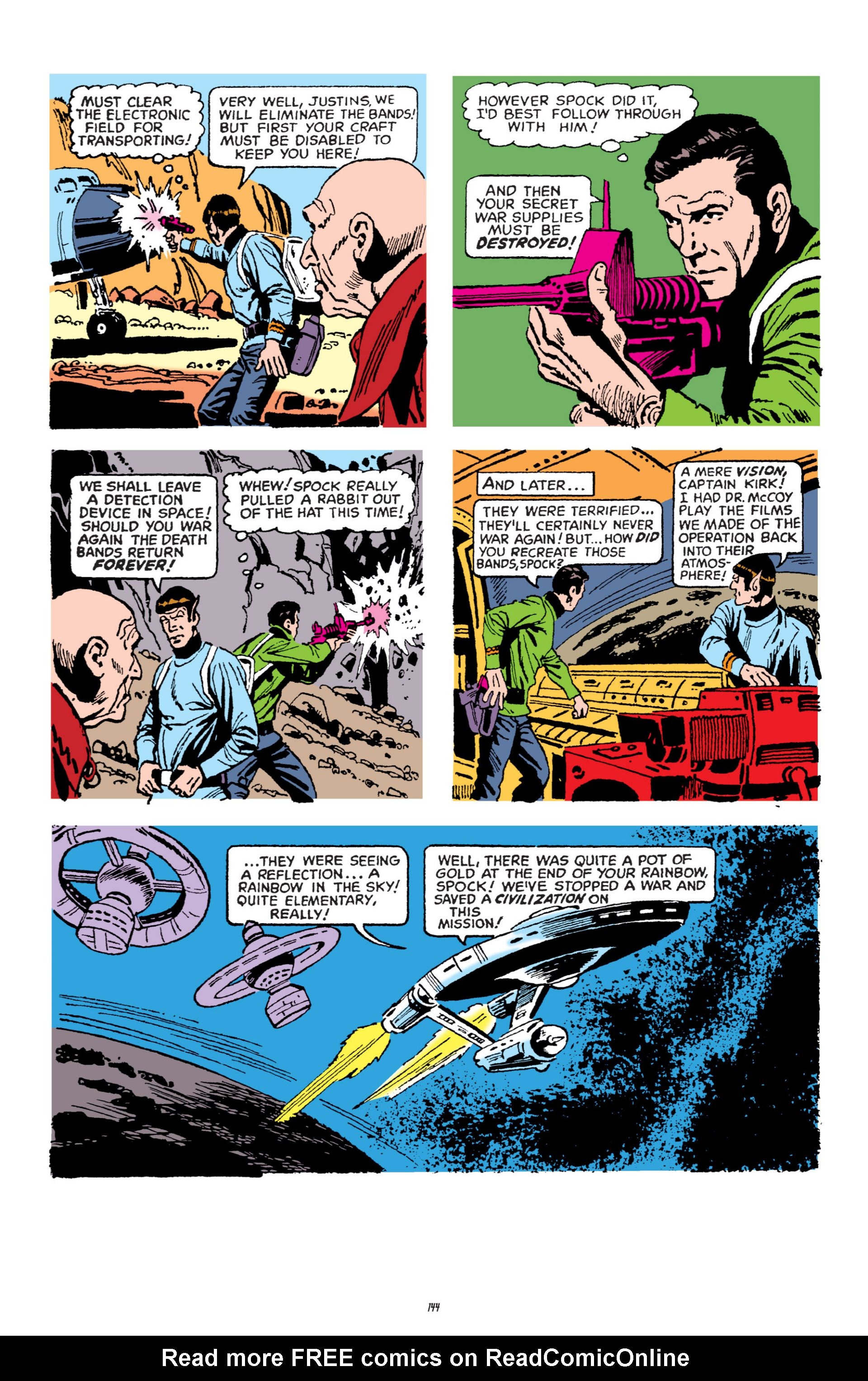 Read online Star Trek Archives comic -  Issue # TPB 1 - 145