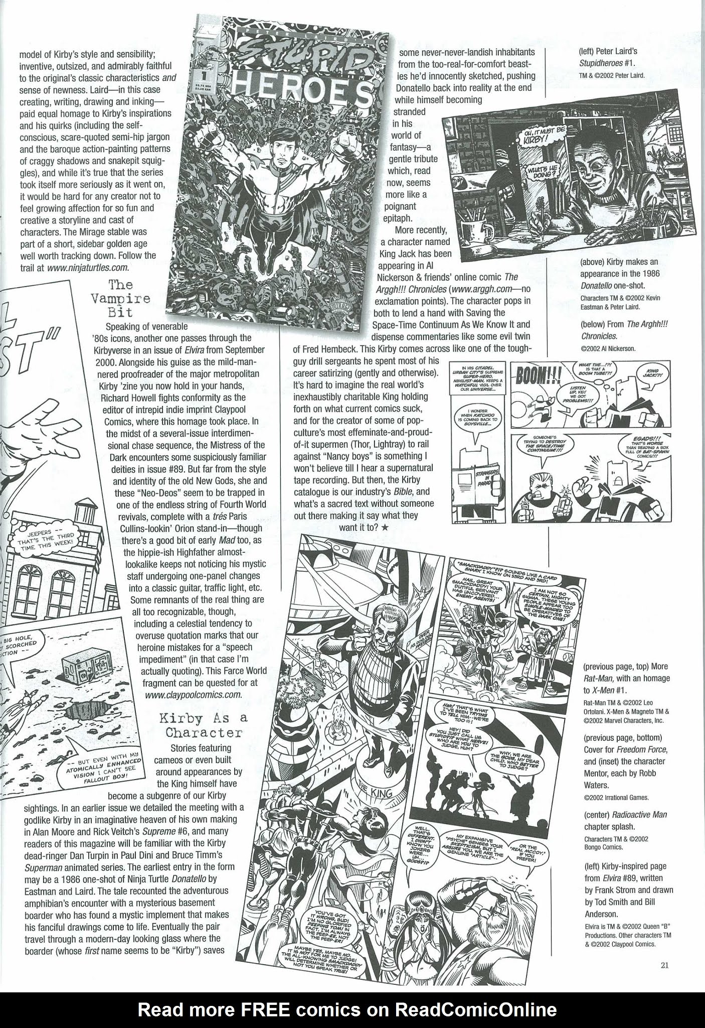 Read online The Jack Kirby Collector comic -  Issue #36 - 23