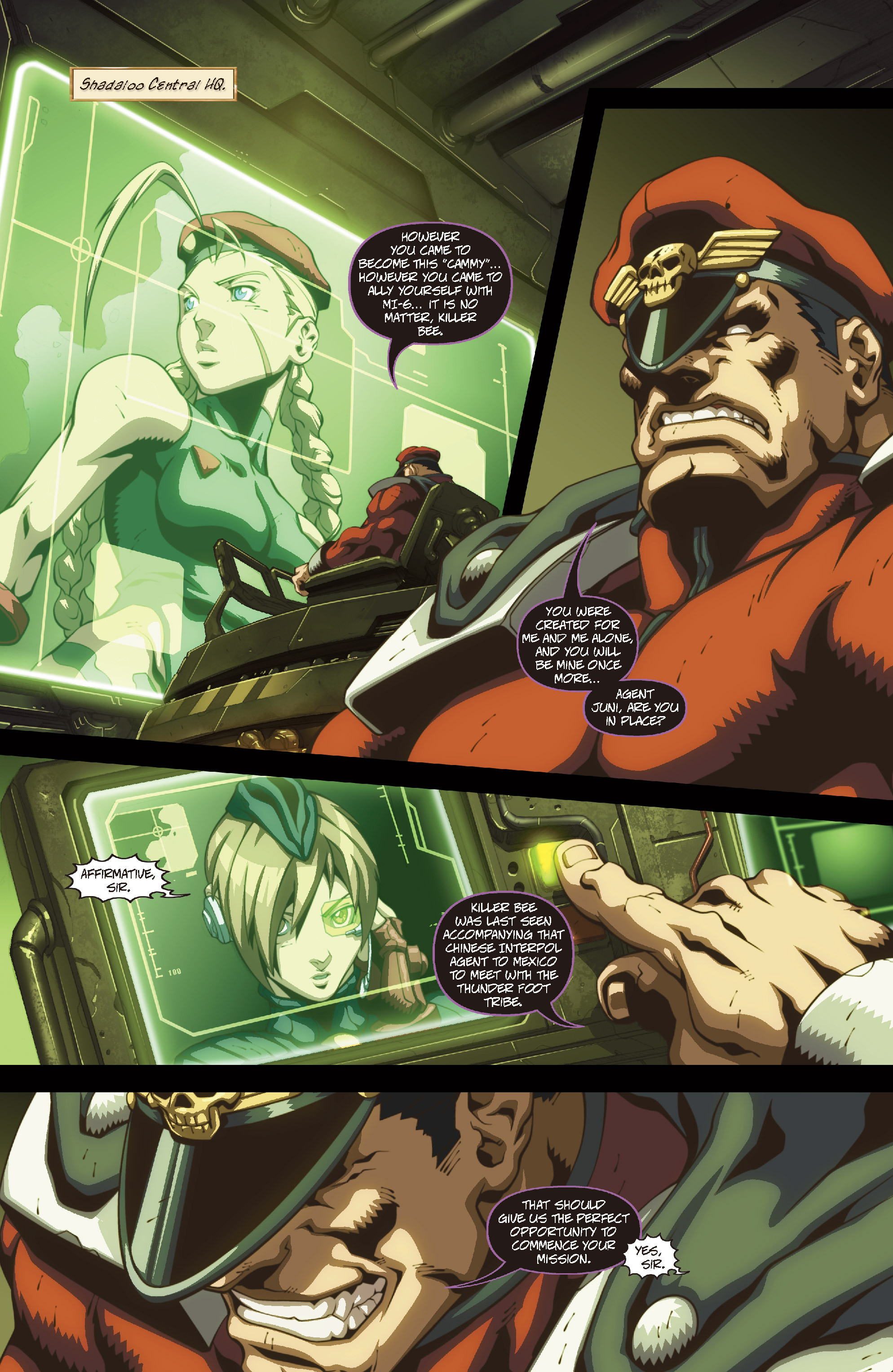 Read online Street Fighter II comic -  Issue #3 - 4