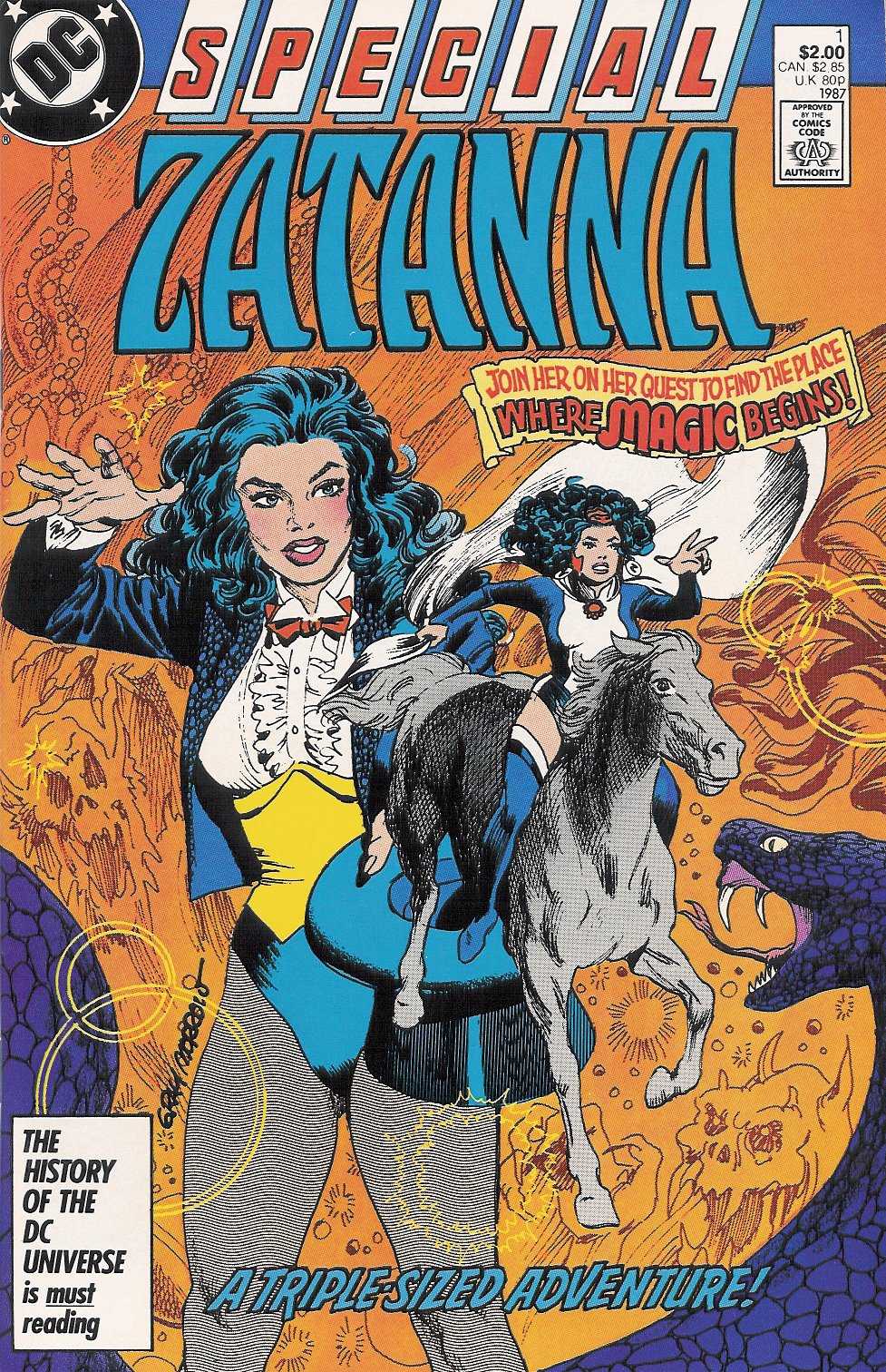 Read online Zatanna Special comic -  Issue # Full - 1