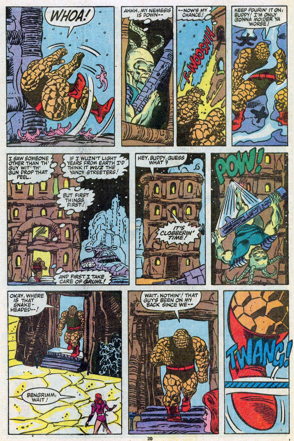 Read online The Thing comic -  Issue #15 - 22