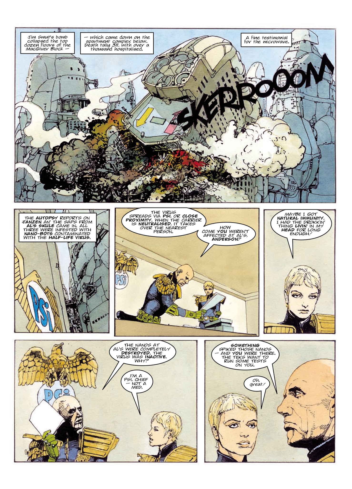 Read online Judge Anderson: The Psi Files comic -  Issue # TPB 4 - 235