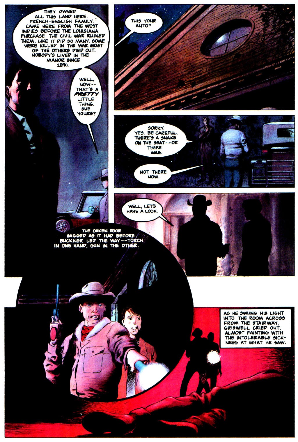 Read online Pigeons from Hell (1991) comic -  Issue # Full - 27