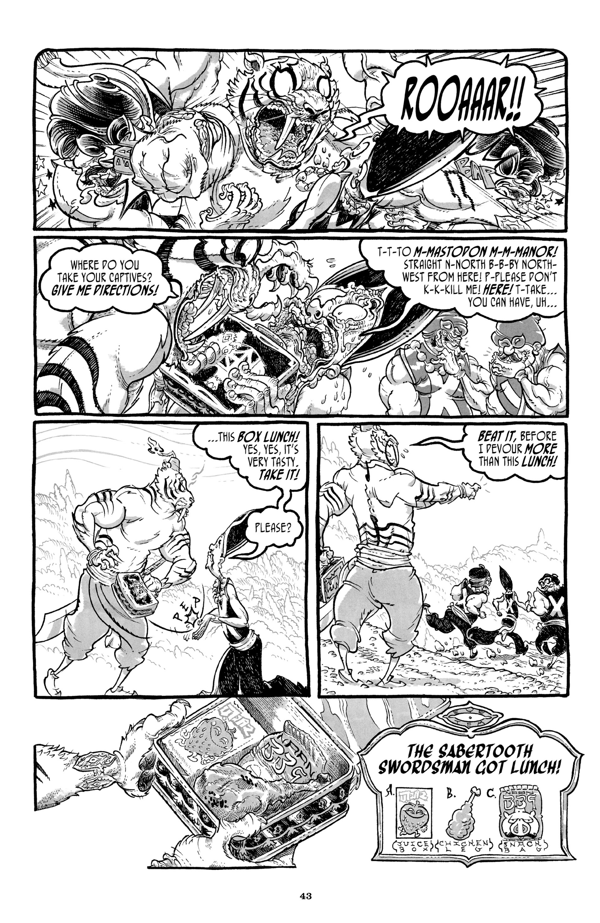 Read online Sabertooth Swordsman comic -  Issue # TPB - 44