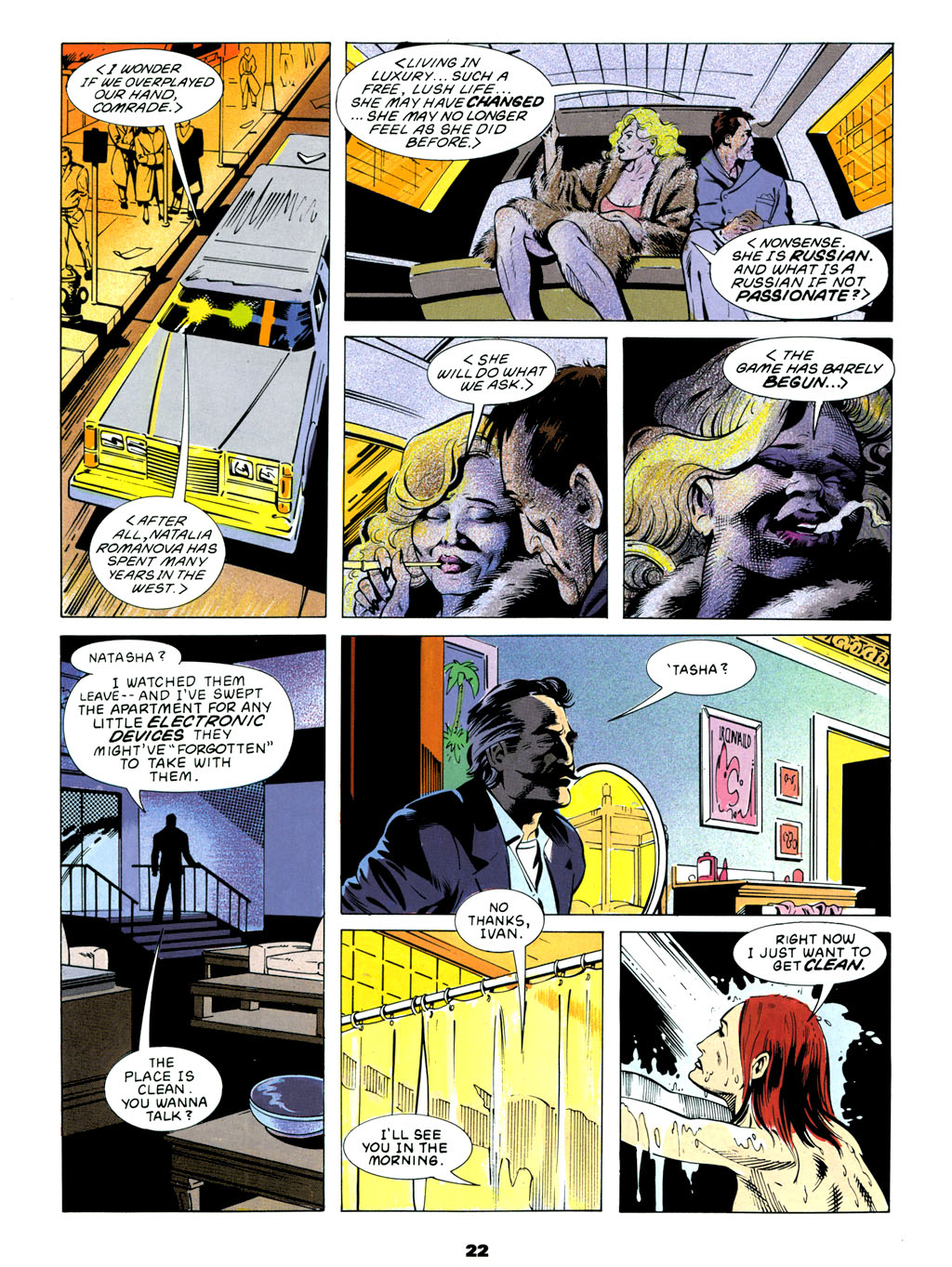 Read online Marvel Graphic Novel comic -  Issue #61 - Black Widow - The Coldest War - 23