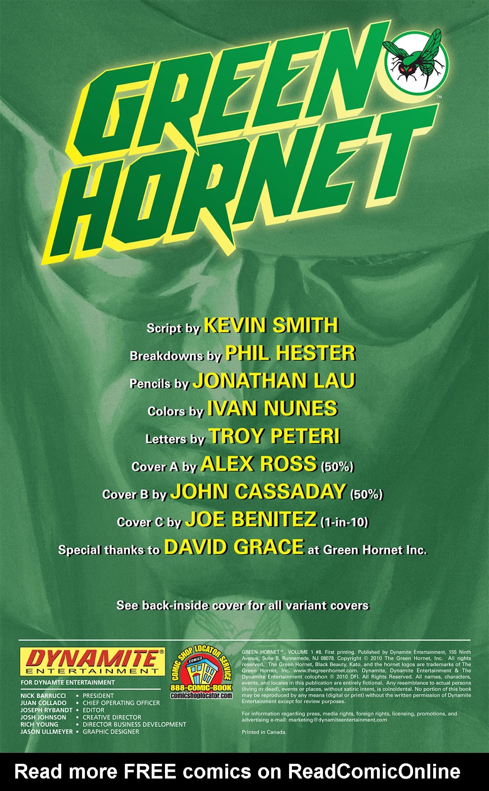 Green Hornet (2010) issue 8 - Page 2