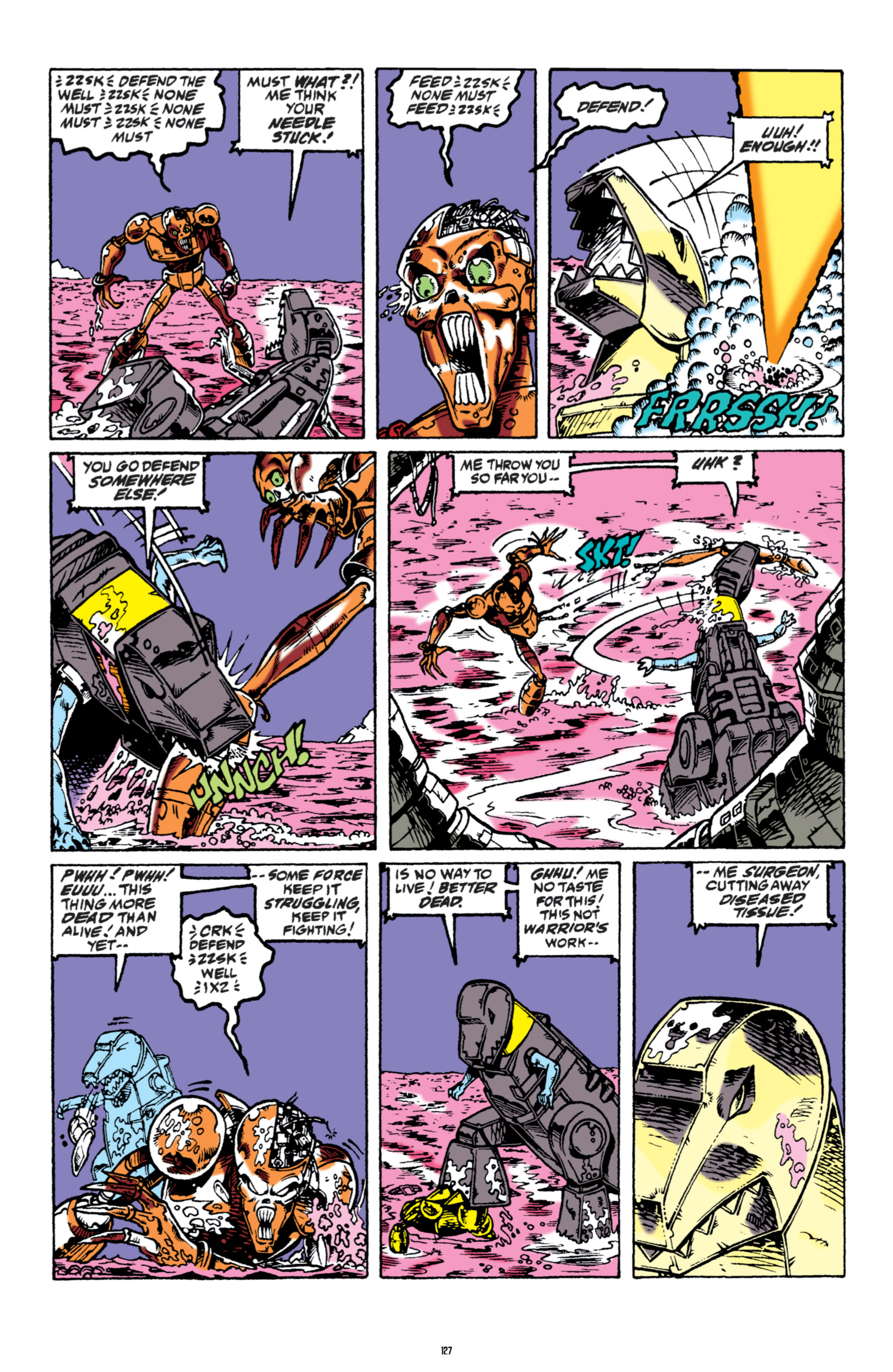 Read online The Transformers Classics comic -  Issue # TPB 6 - 127
