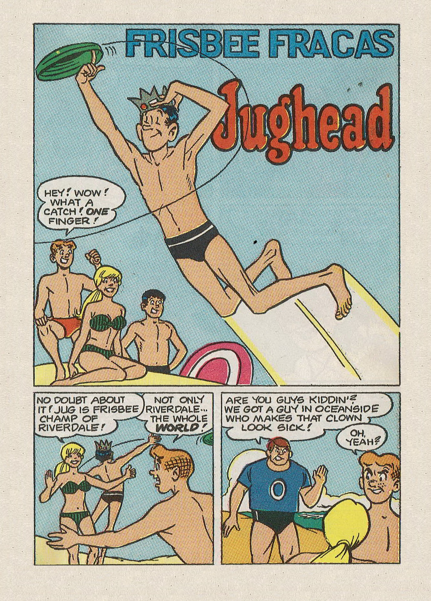 Read online Jughead Jones Comics Digest comic -  Issue #70 - 117