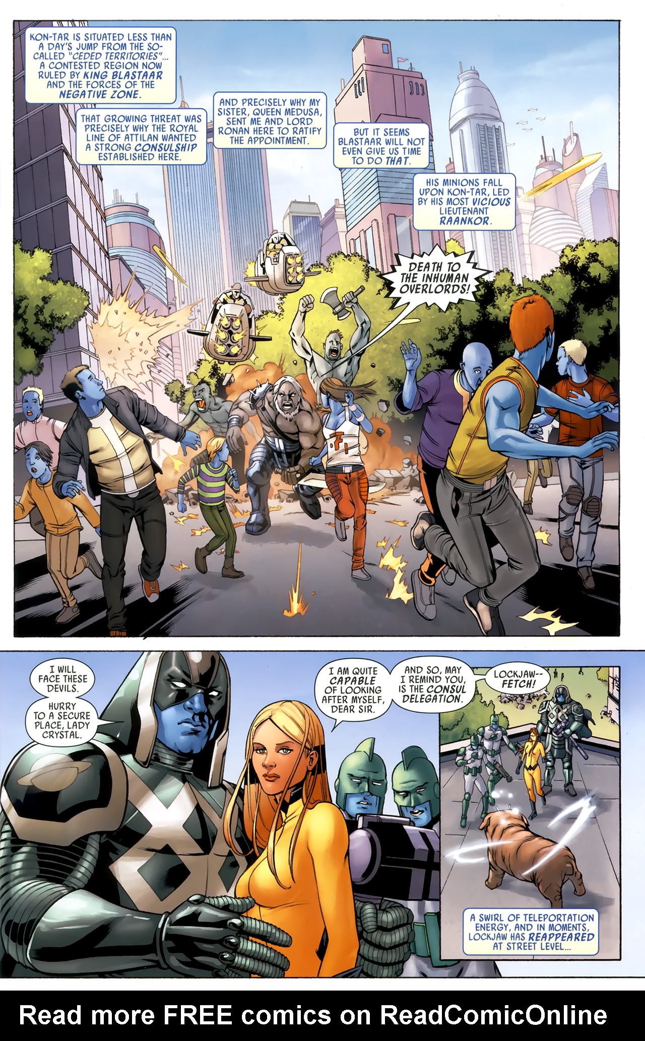 Read online Realm of Kings: Inhumans comic -  Issue #1 - 4