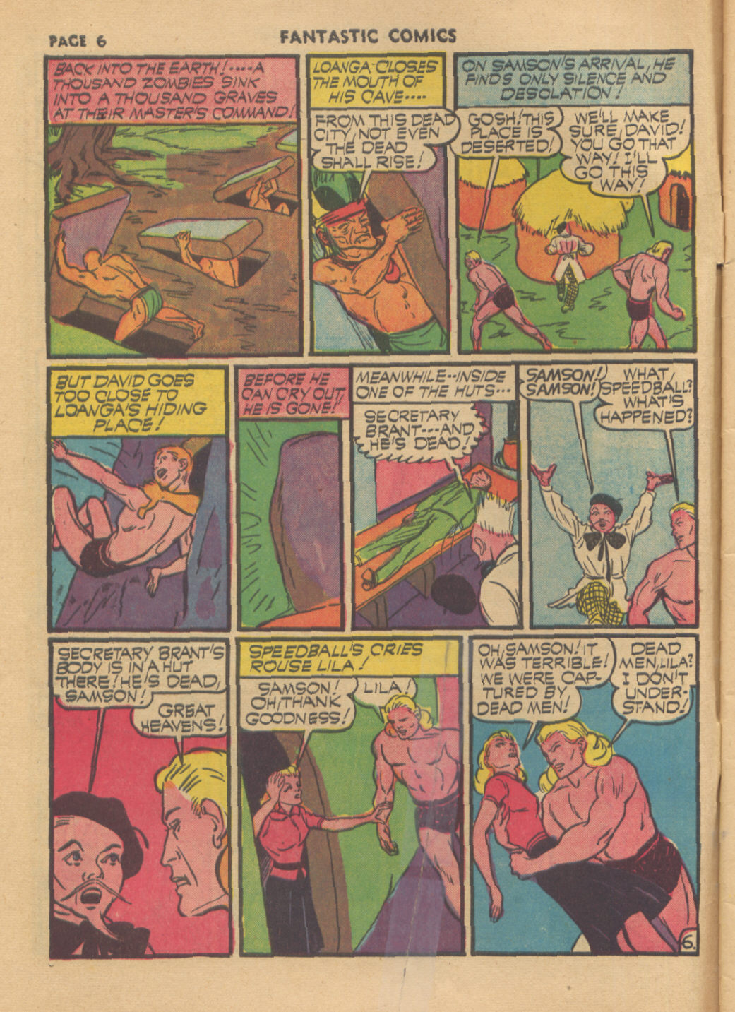 Read online Fantastic Comics comic -  Issue #23 - 7