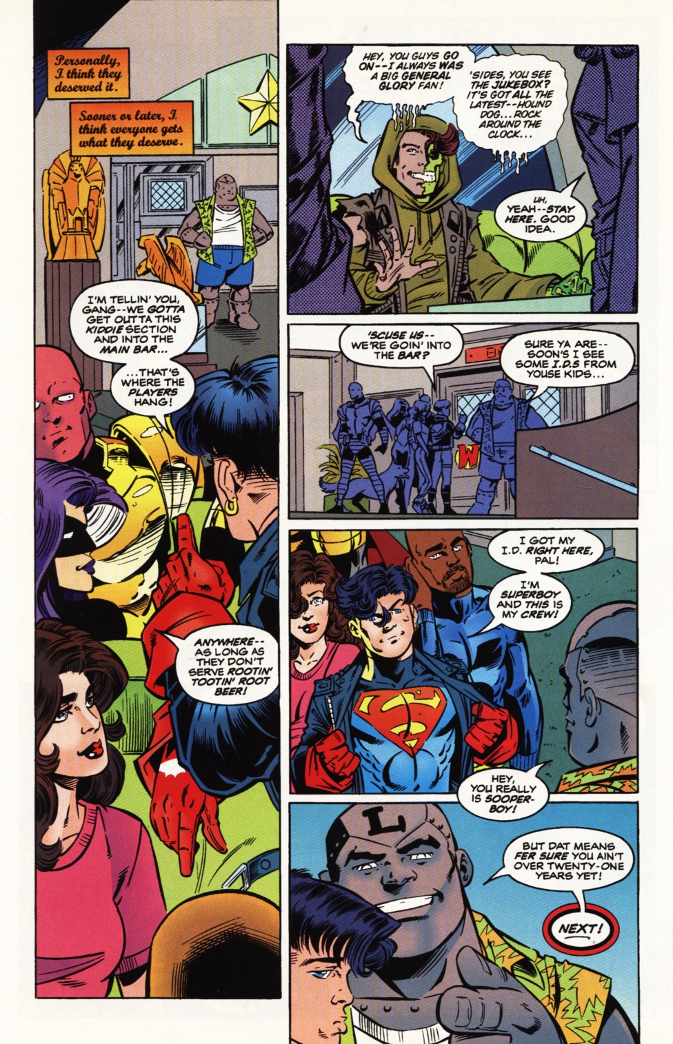 Read online Superboy & The Ravers comic -  Issue #8 - 7