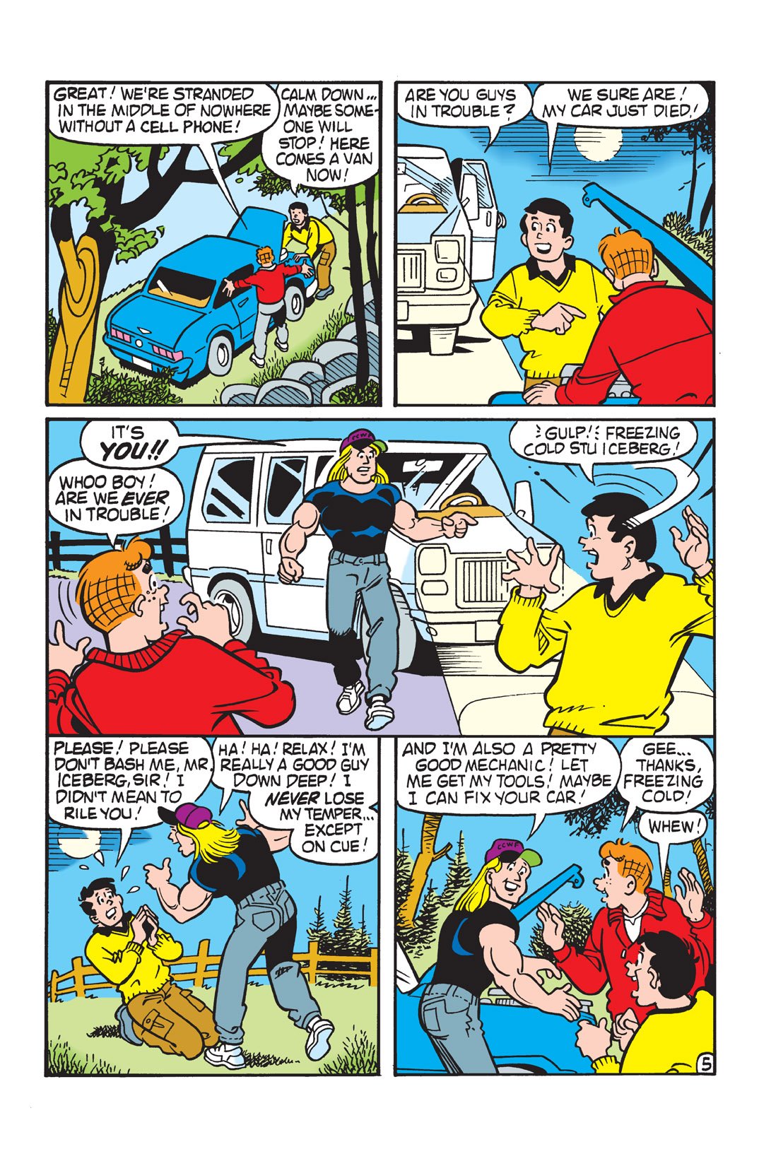 Read online Archie (1960) comic -  Issue #496 - 6