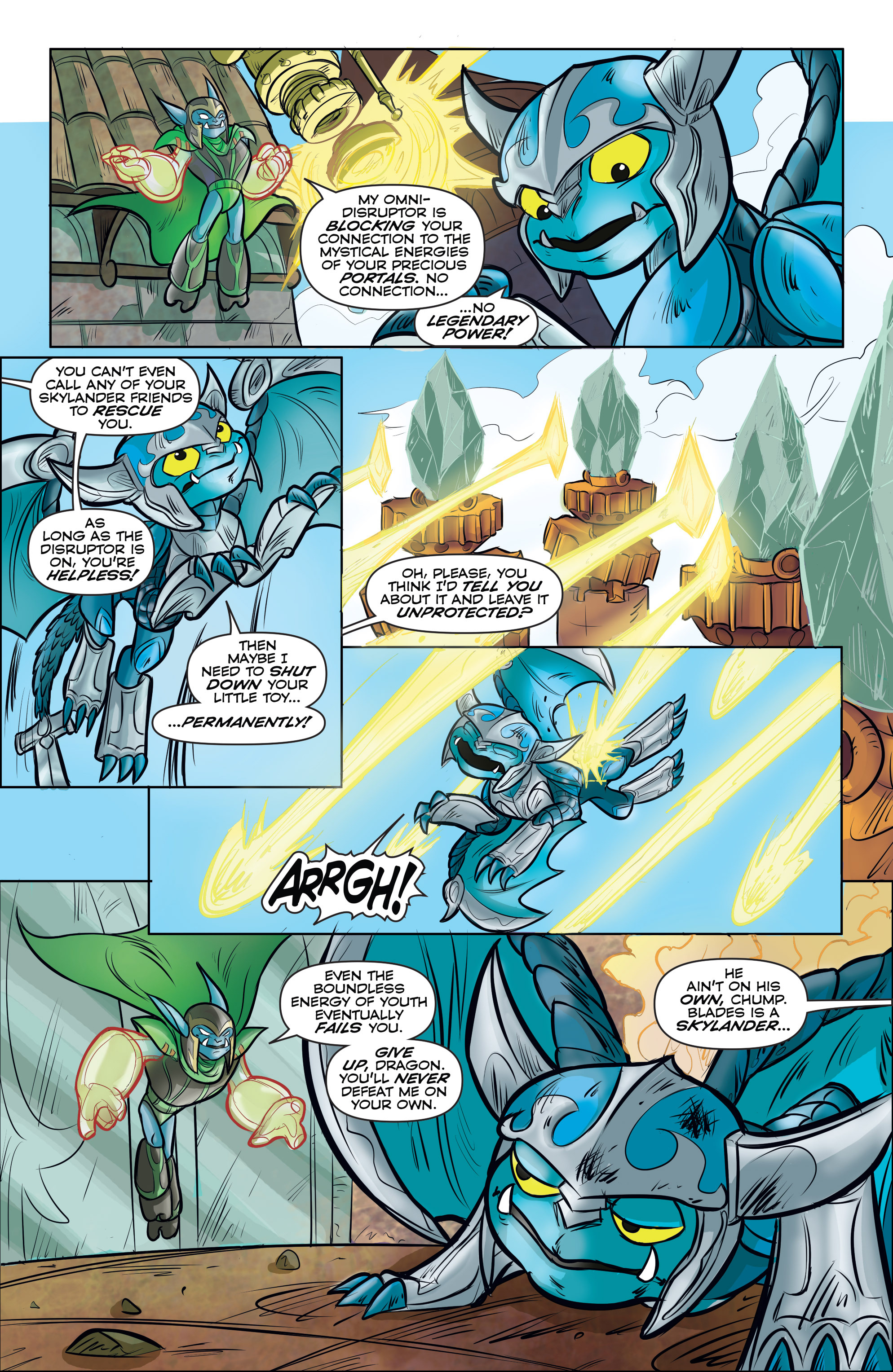 Read online Skylanders comic -  Issue #5 - 14