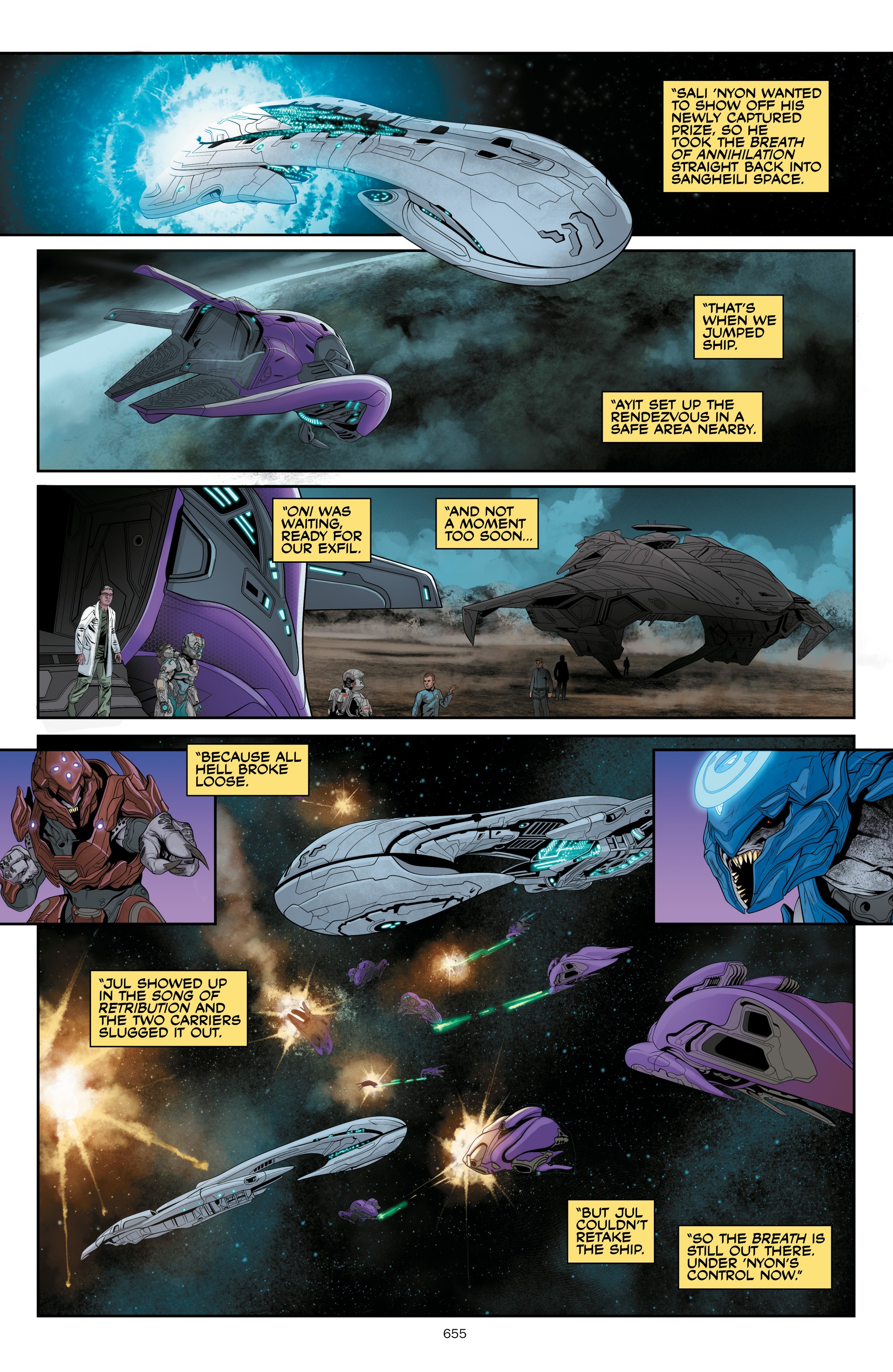 Read online Halo: Initiation and Escalation comic -  Issue # TPB (Part 7) - 47