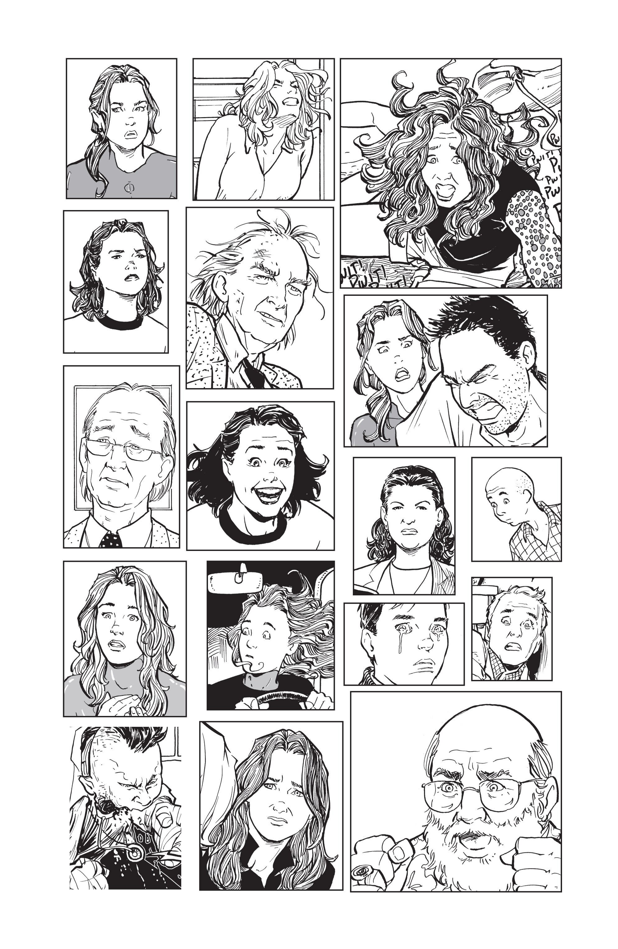 Read online Terry Moore's How to Draw... comic -  Issue # Expressions - 25