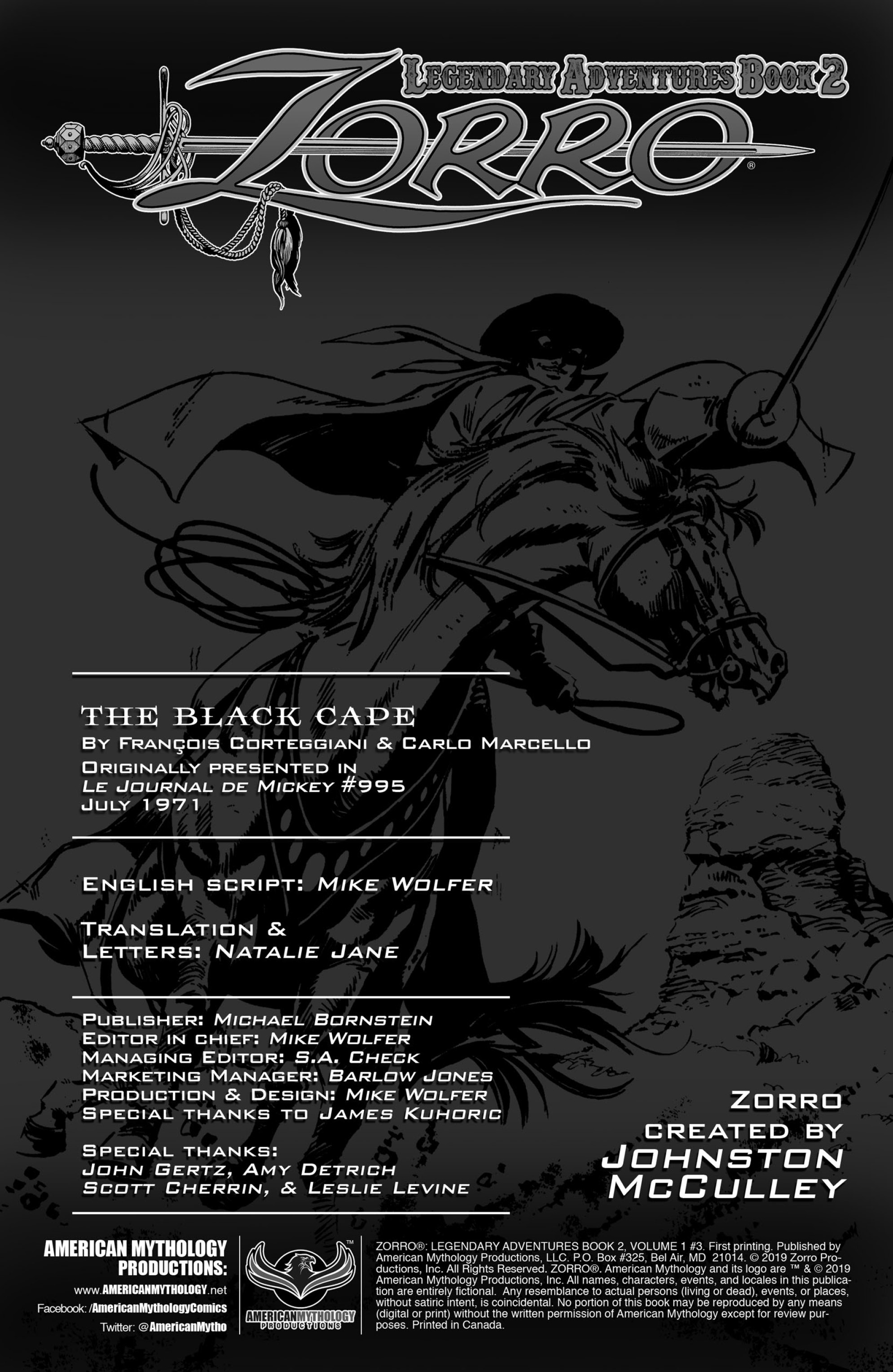 Read online Zorro: Legendary Adventures (2019) comic -  Issue #3 - 2