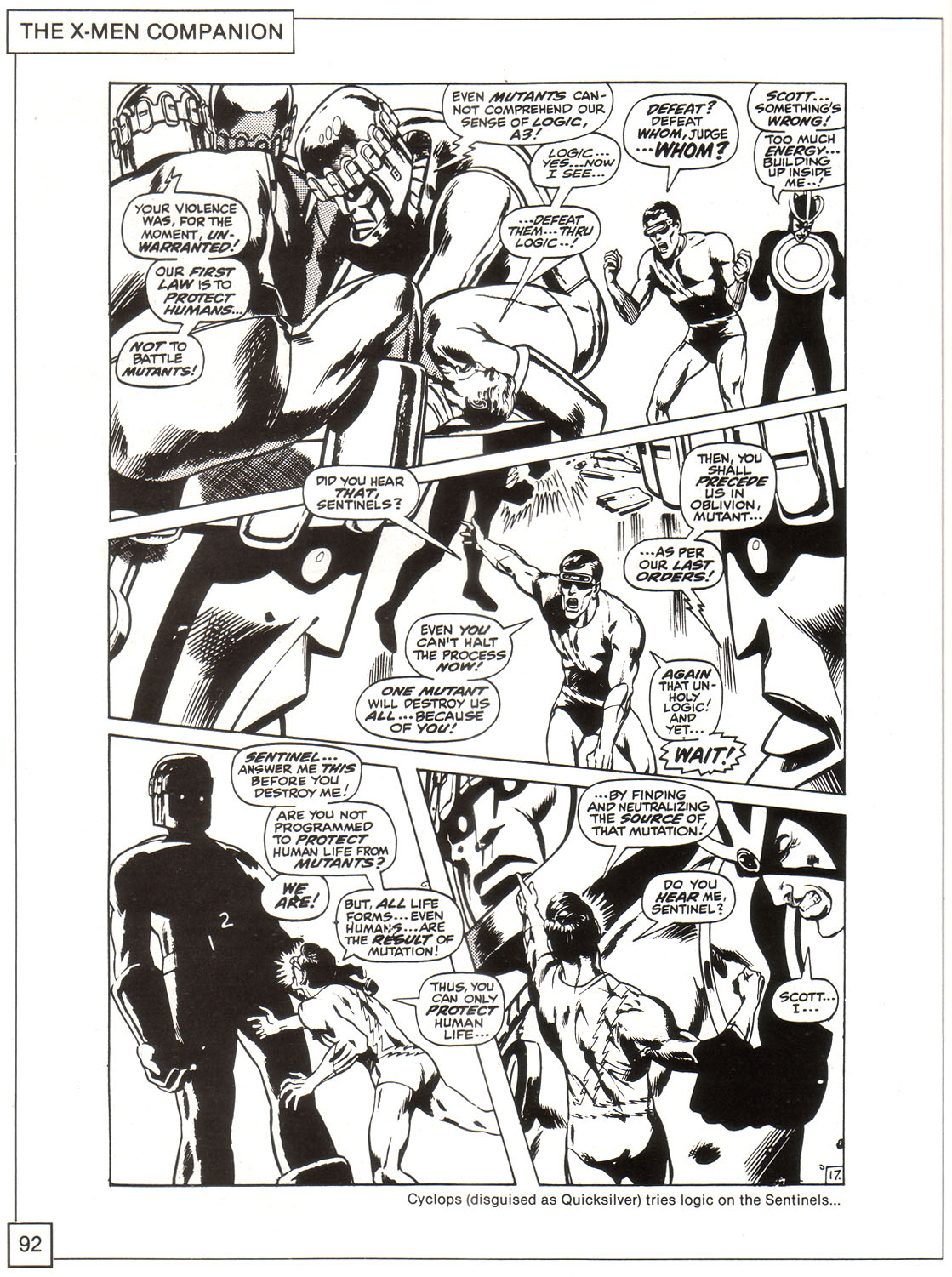 Read online The X-Men Companion comic -  Issue #1 - 92