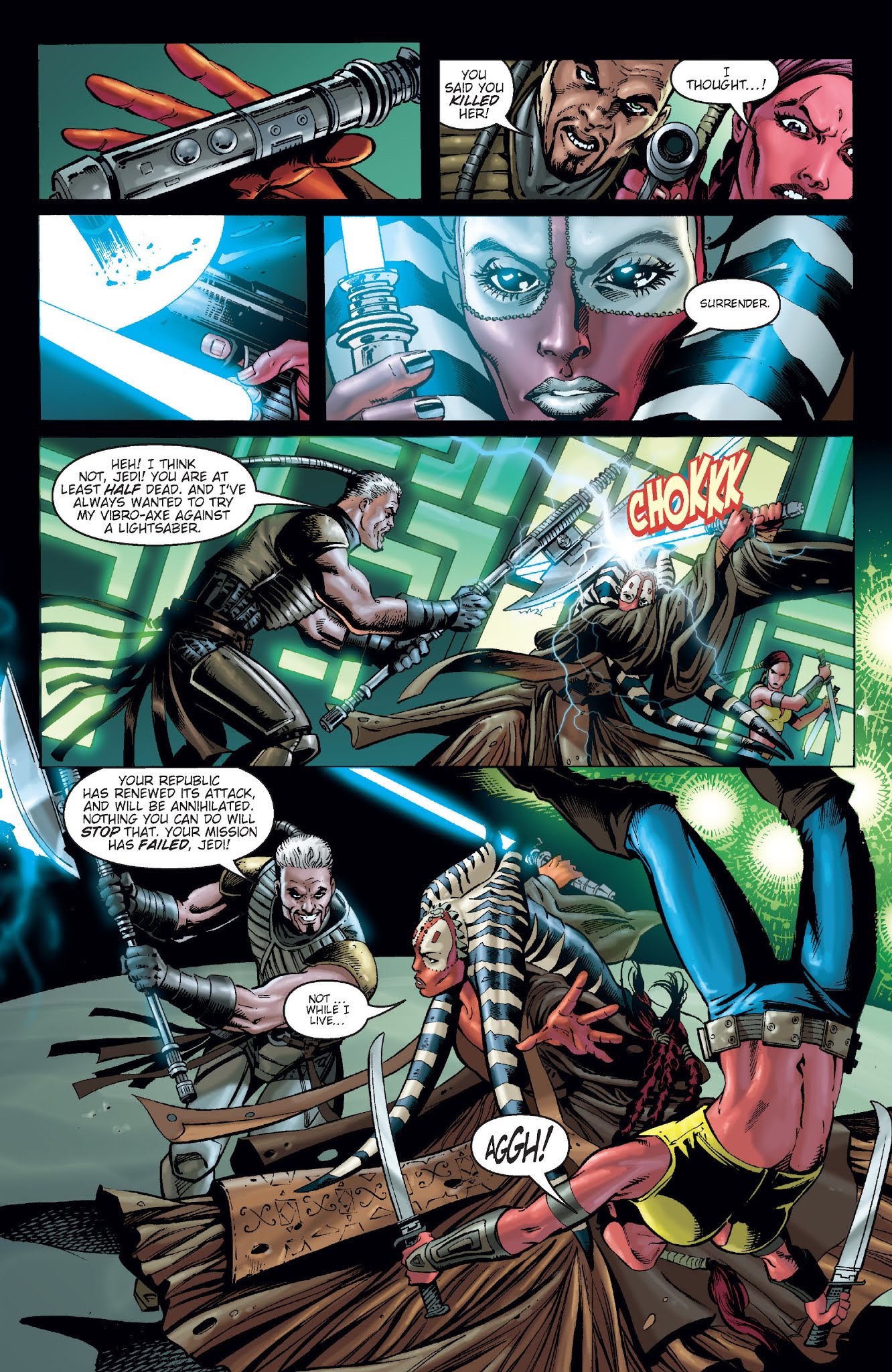 Read online Star Wars: Jedi comic -  Issue # Issue Shaak Ti - 33