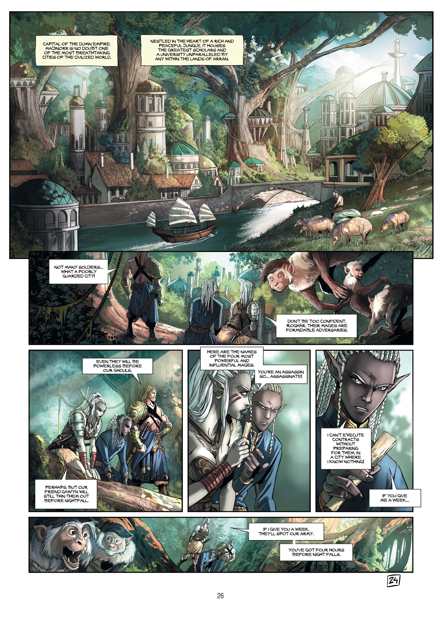 Read online Elves comic -  Issue #15 - 26