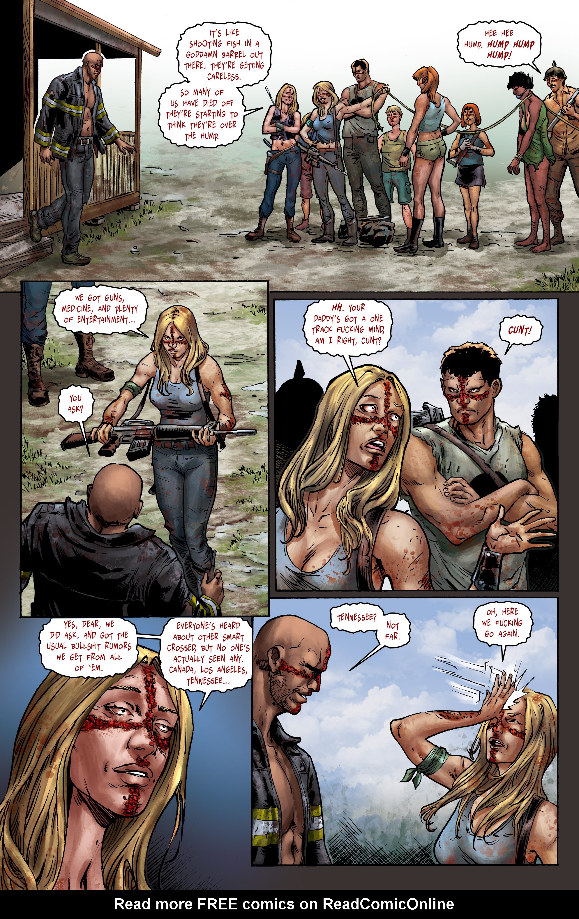 Read online Crossed: Badlands comic -  Issue #100 - 7