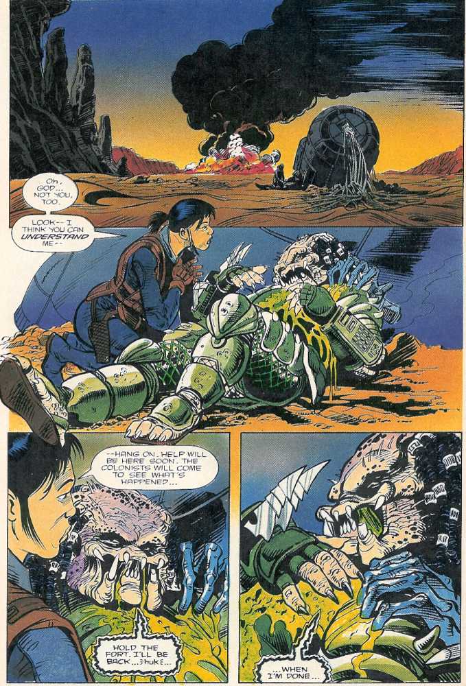 Read online Aliens vs. Predator comic -  Issue #4 - 29