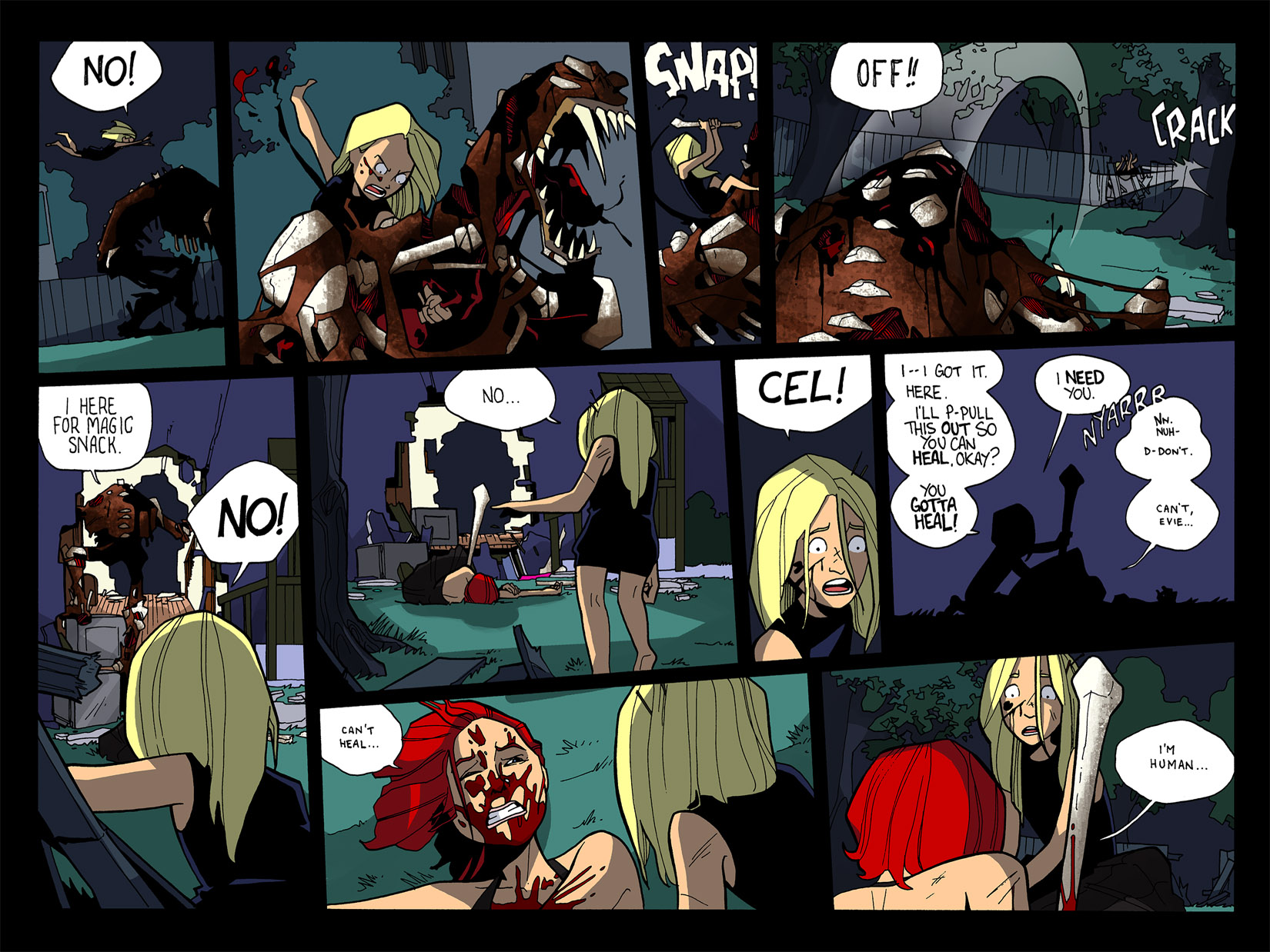 Read online Celadore comic -  Issue #6 - 15