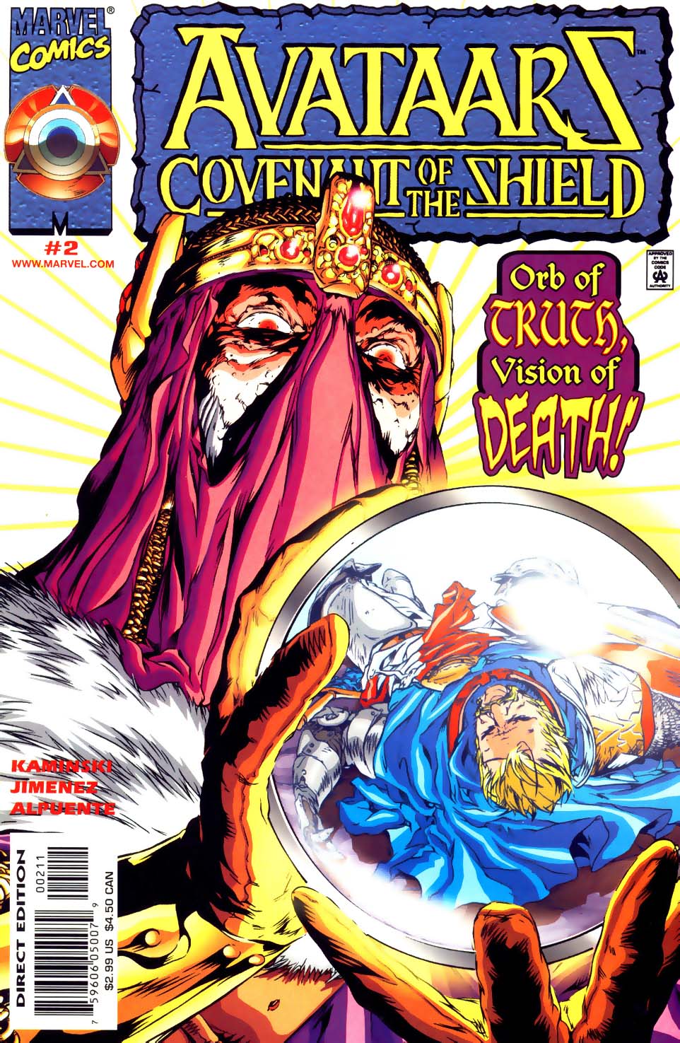 Read online Avataars: Covenant of the Shield comic -  Issue #2 - 1