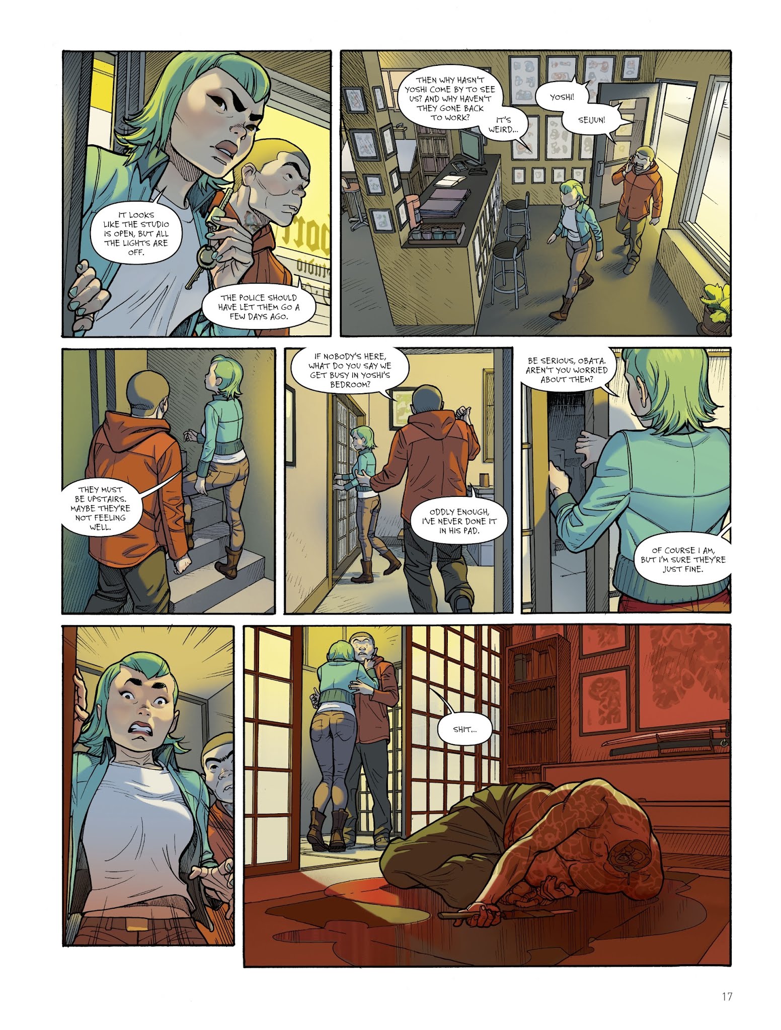 Read online Tebori comic -  Issue #3 - 19