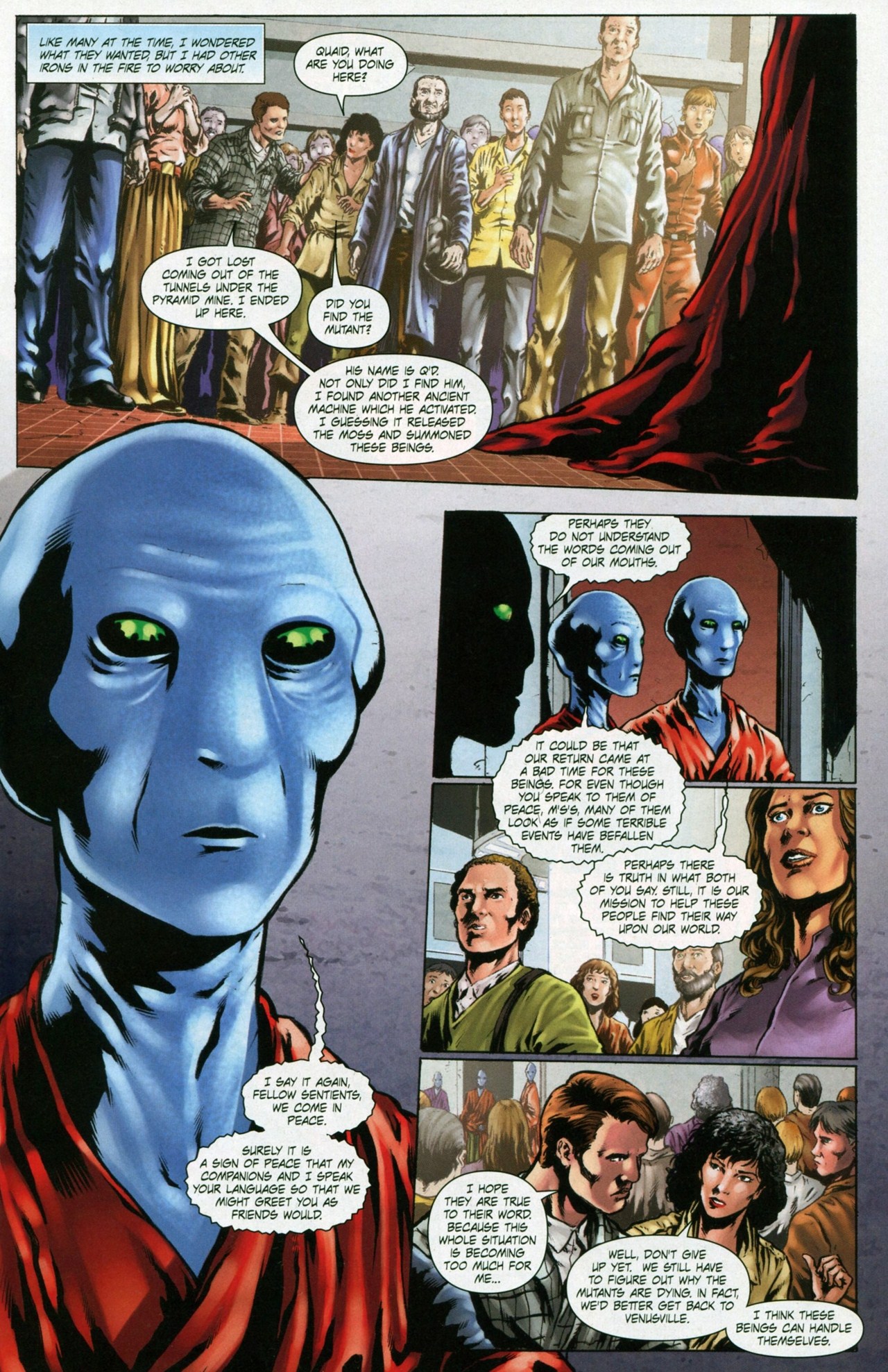 Read online Total Recall comic -  Issue #3 - 5